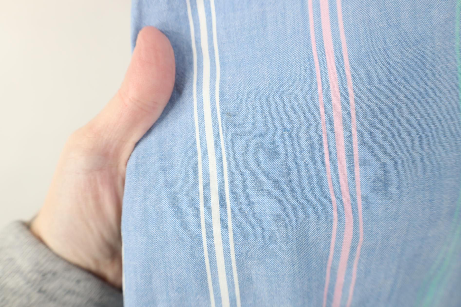 Vintage Vintage 90s Streetwear Chambray Short Sleeve Button Shirt Size US L / EU 52-54 / 3 - 6 Thumbnail
