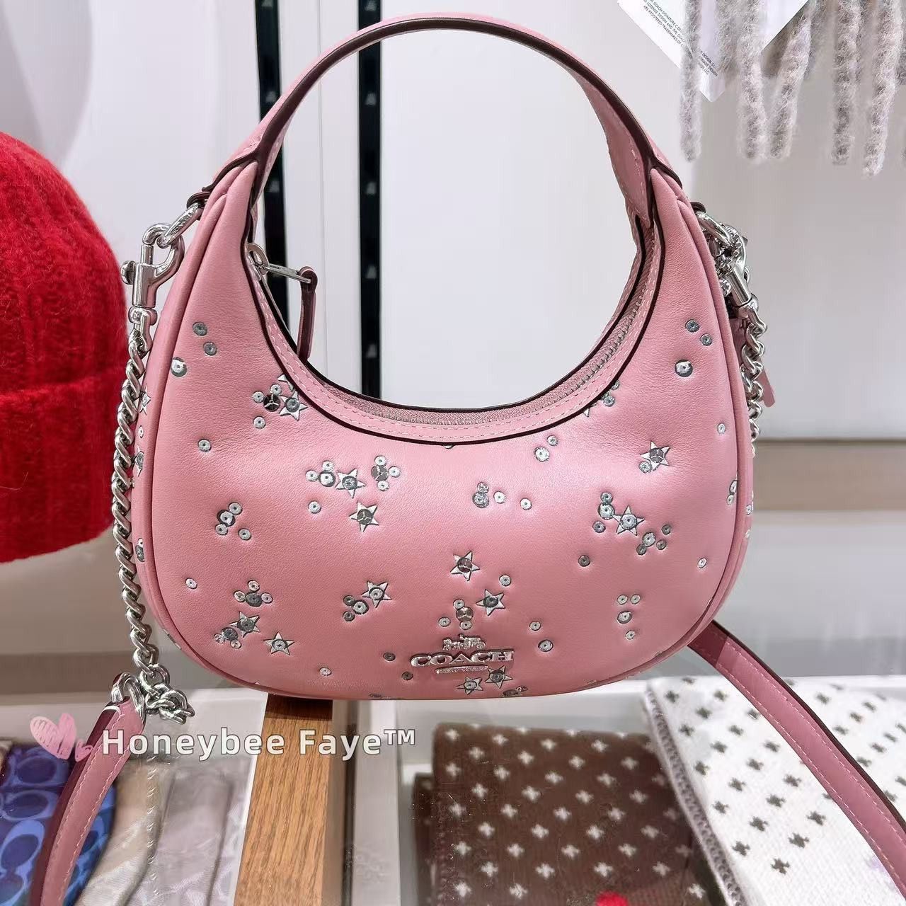 Coach Carmen Mini Crossbody Bag With Star Print CCE63 Size ONE SIZE - 1 Thumbnail