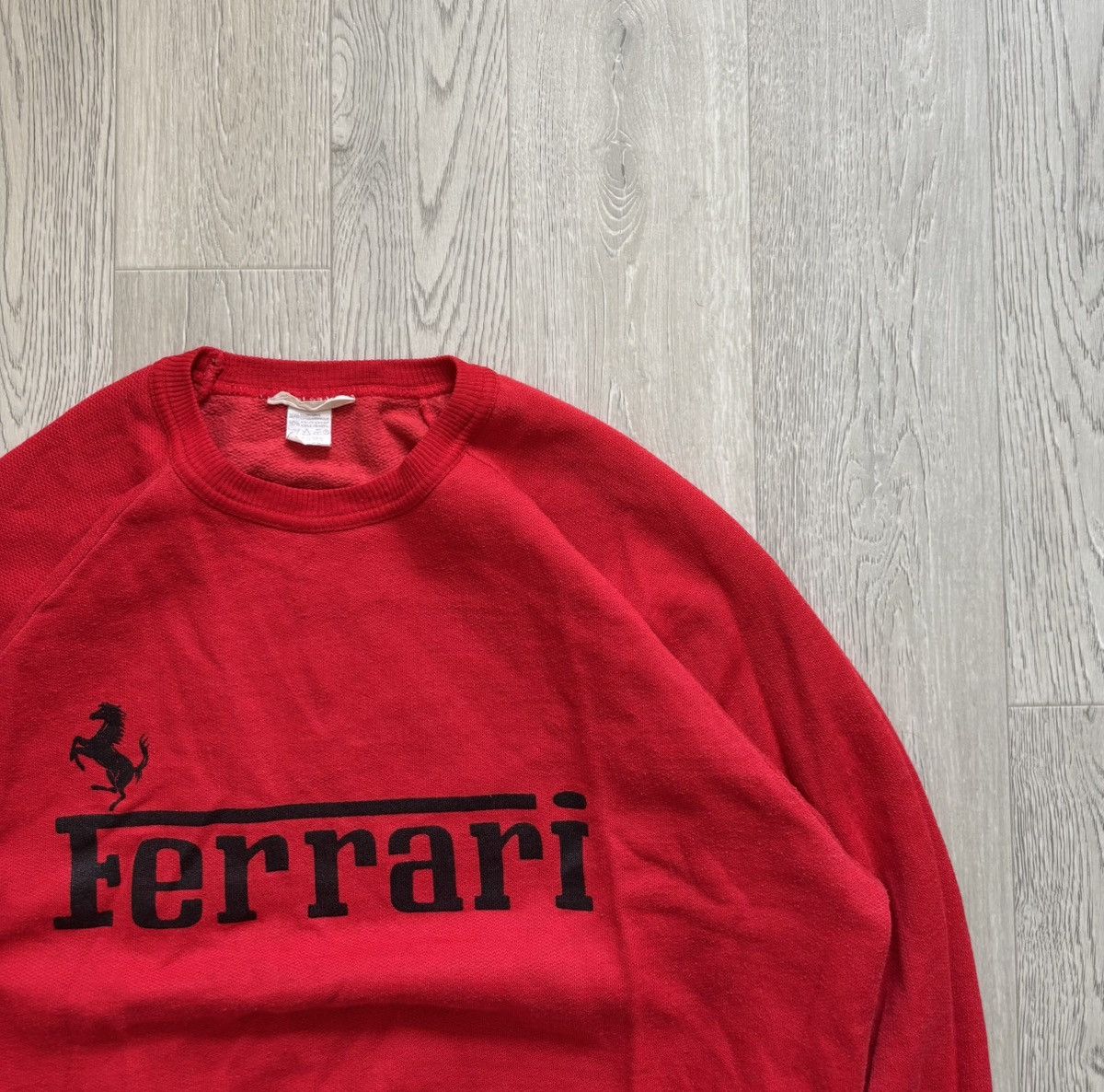 Ferrari × Vintage Vintage Ferrari Printed Sweatshirt Promoprint 1986 Size US M / EU 48-50 / 2 - 2 Thumbnail