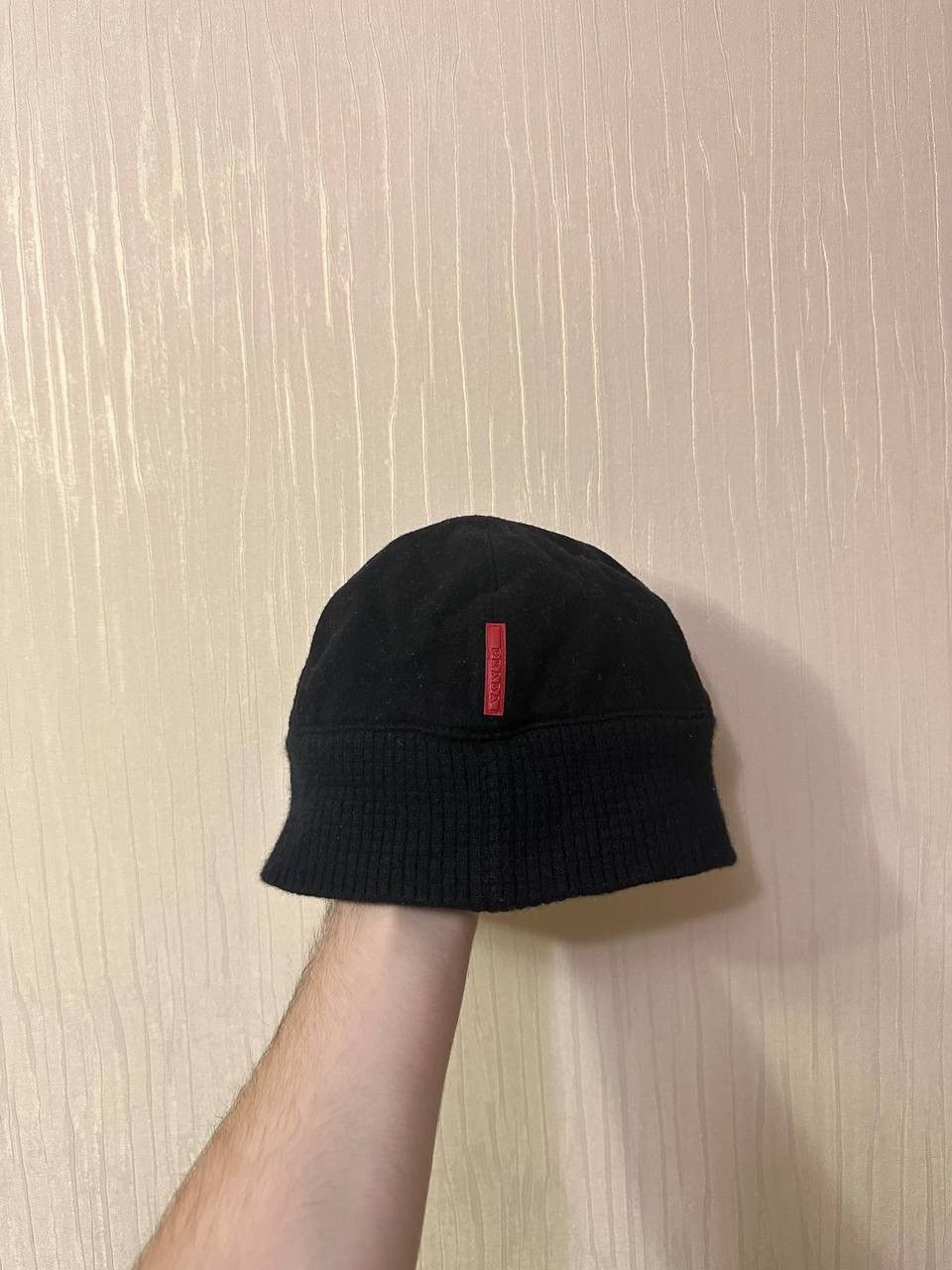 Prada Vintage Prada Sport Red Tab Wool Hat Rare Size XXL Size ONE SIZE - 1 Thumbnail