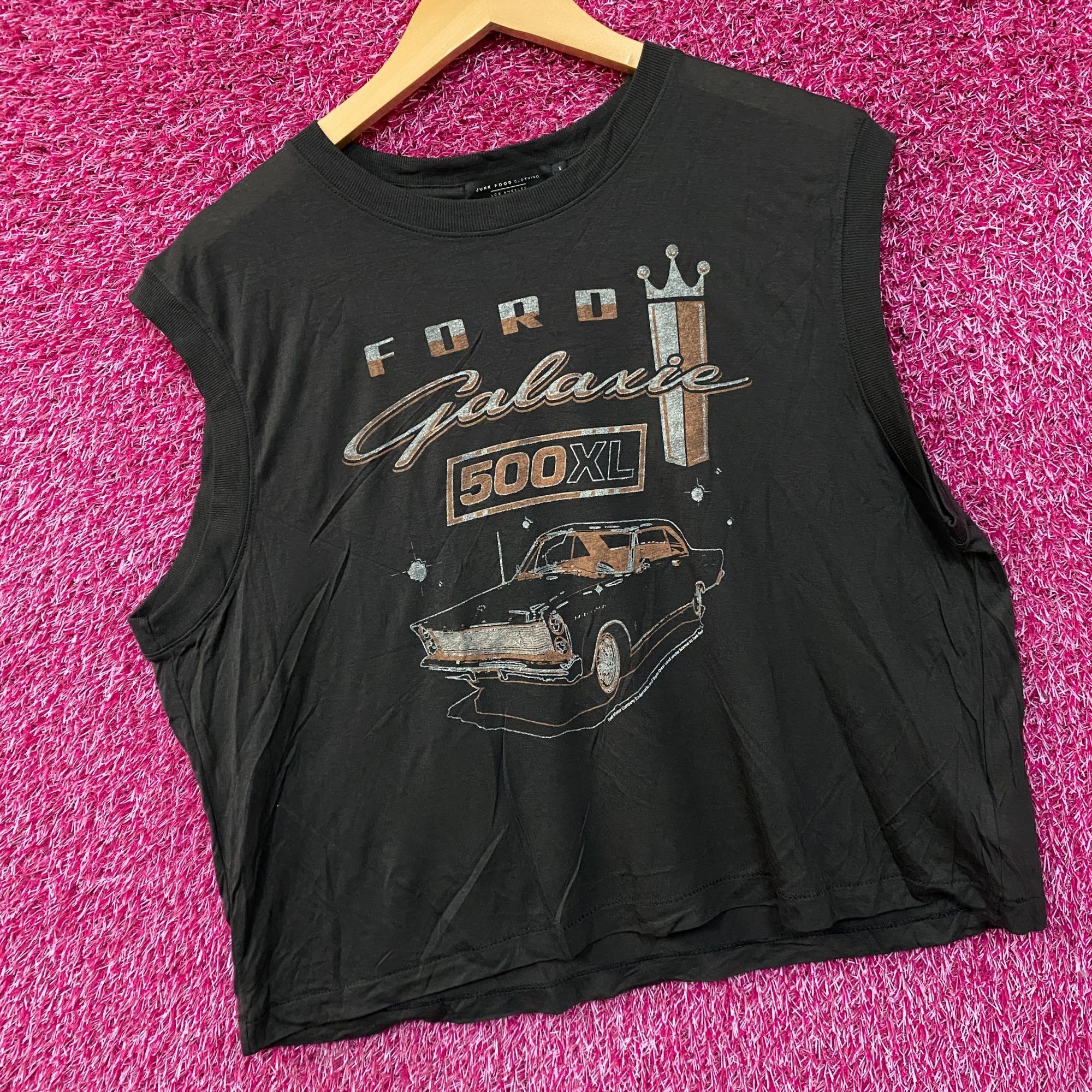 Junk Food Junk Food Clothing Ford Galaxie 500 XL Vintage Style Graphic Size XL / US 12-14 / IT 48-50 - 2 Thumbnail