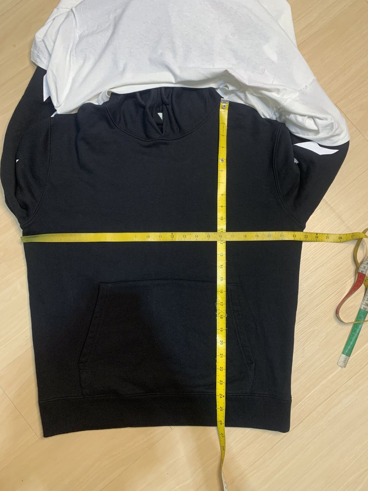 Off-White Off-White Golden Ratio Double Tee Hoodie Size US M / EU 48-50 / 2 - 16 Thumbnail