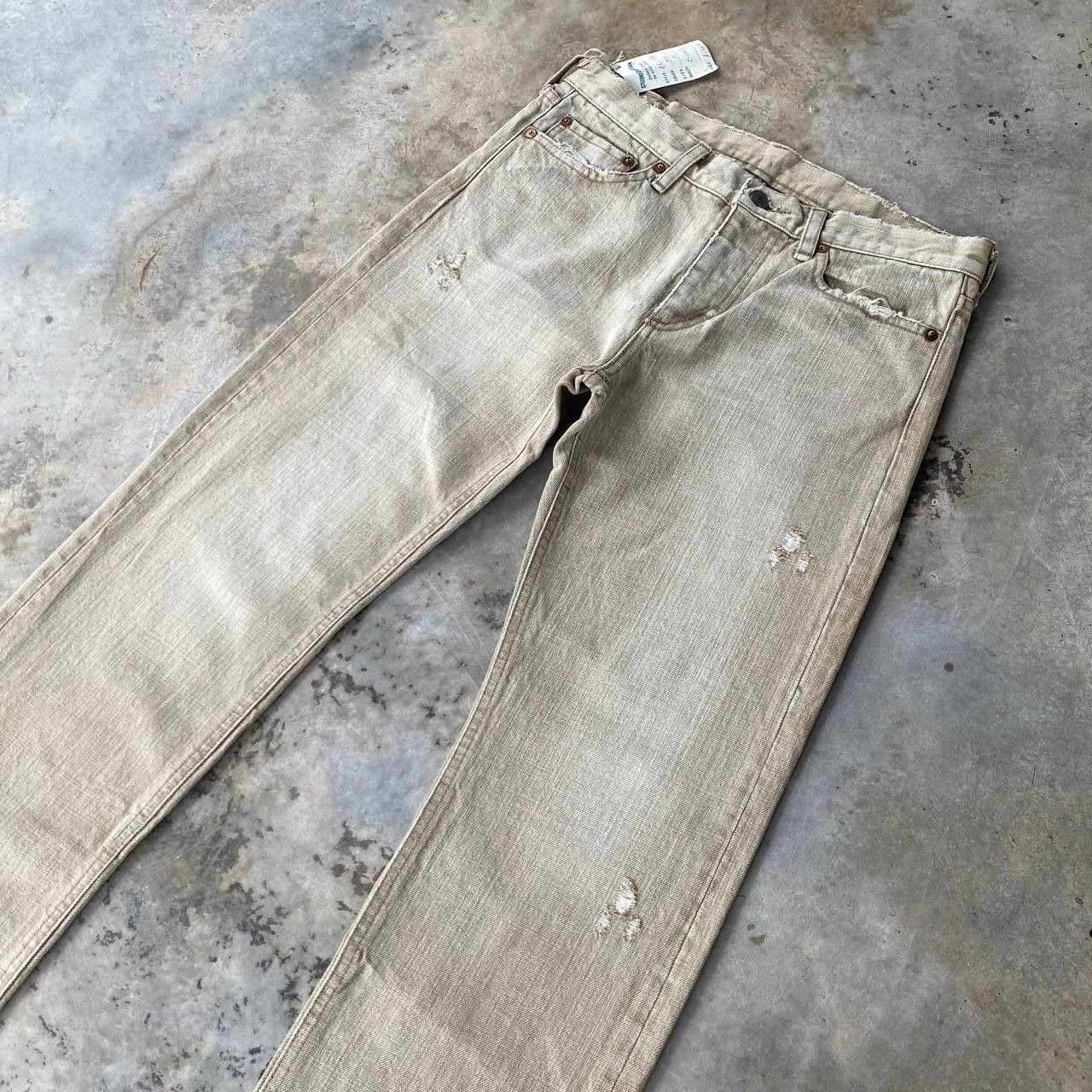 Studio D'Artisan VINTAGE STUDIO DARTISAN PRISONER DENIM DISTRESSED W28 Size US 28 / EU 44 - 5 Thumbnail