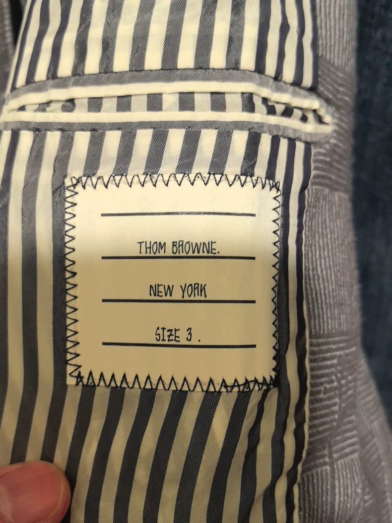 Thom Browne Thom Browne Thin jacket Size US L / EU 52-54 / 3 - 5 Thumbnail