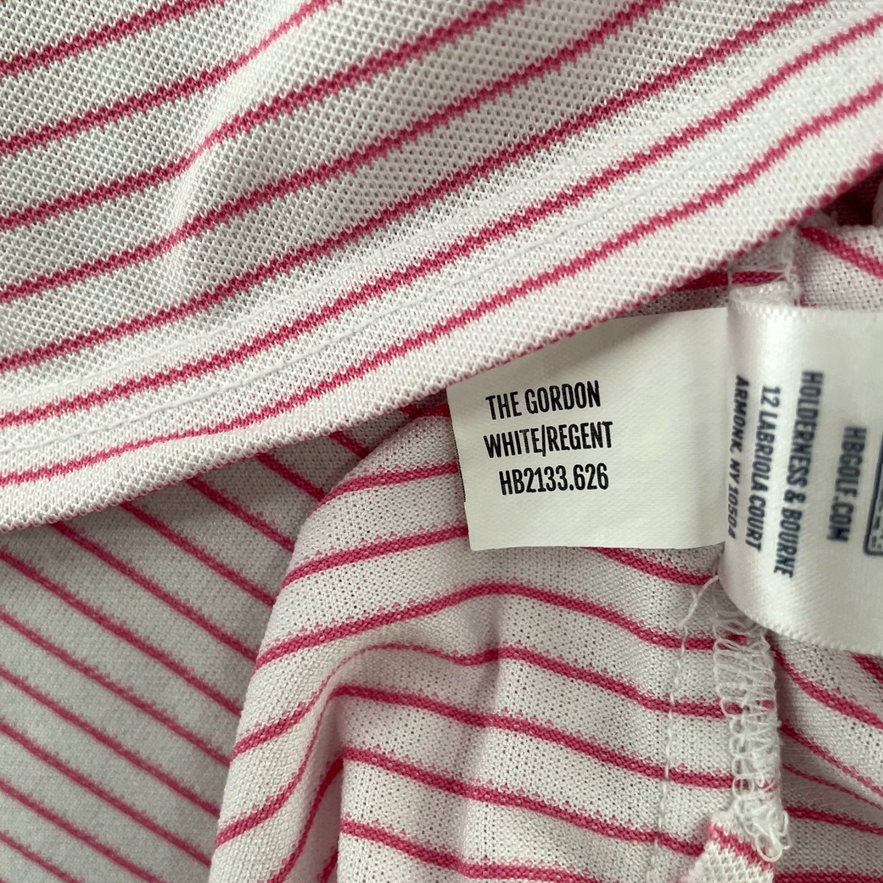 Vintage Holderness & Bourne Shirt Adult XL White Polo The Gordon Big Spring Golf Club Size US XL / EU 56 / 4 - 7 Thumbnail