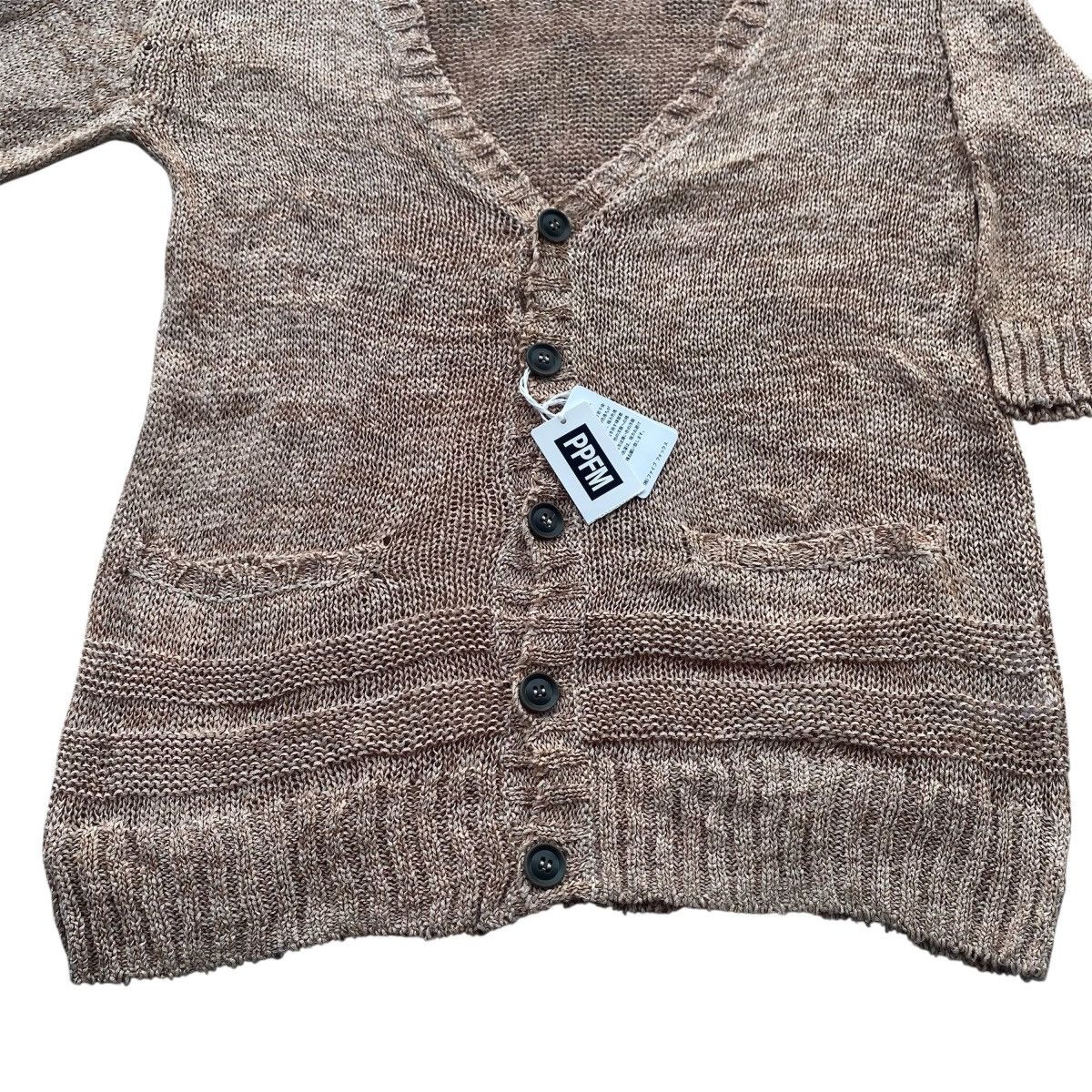 PPFM PPFM Summer Wear Textured Knit Cardigan Size US M / EU 48-50 / 2 - 7 Thumbnail