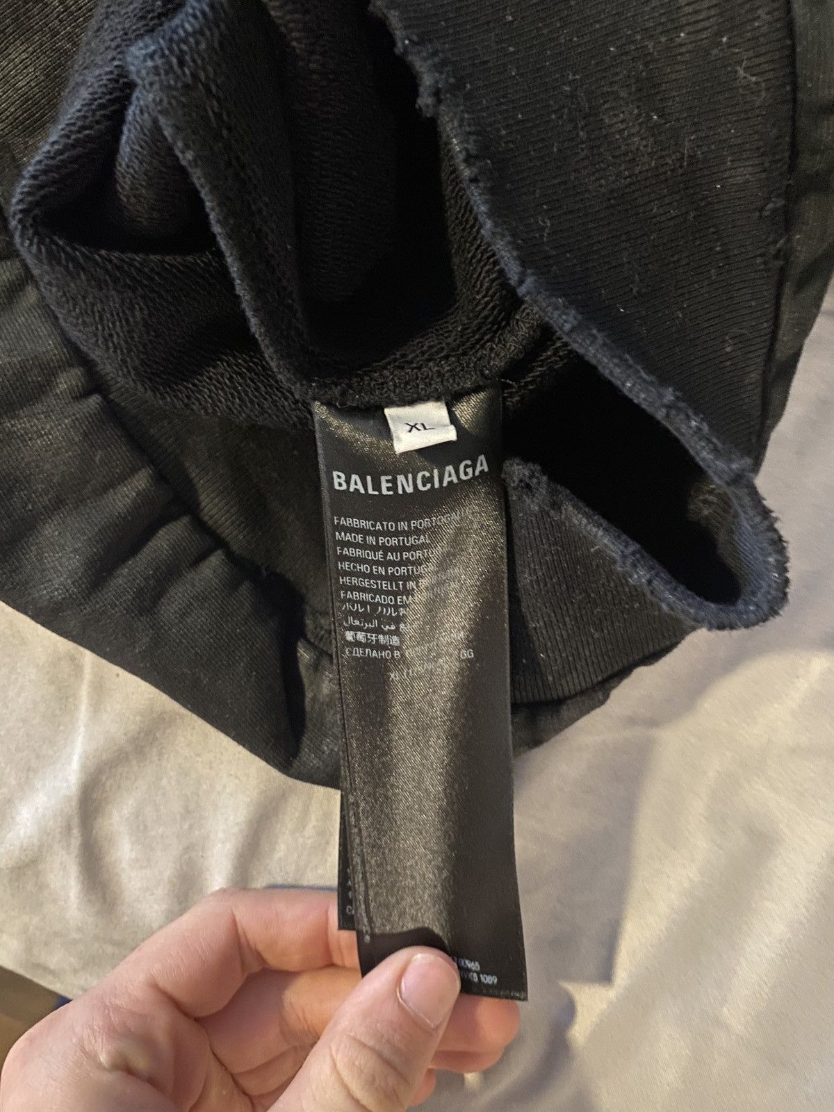 Balenciaga Balenciaga Mud Gaffer Hoodie Size US XL / EU 56 / 4 - 4 Thumbnail