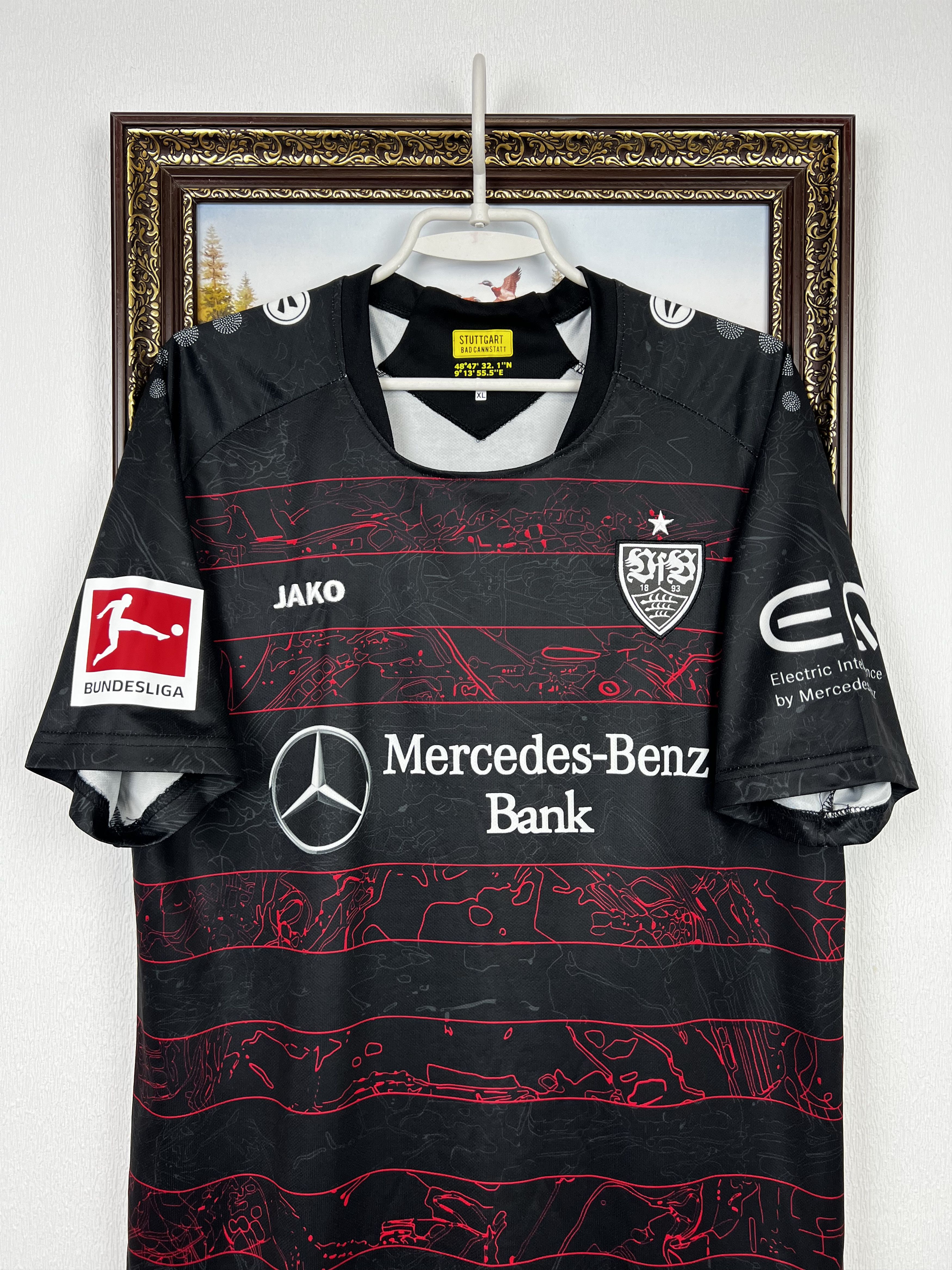 Stuttgart 2020 Jako Football Shirt #9 Kalajdzic Soccer Tee