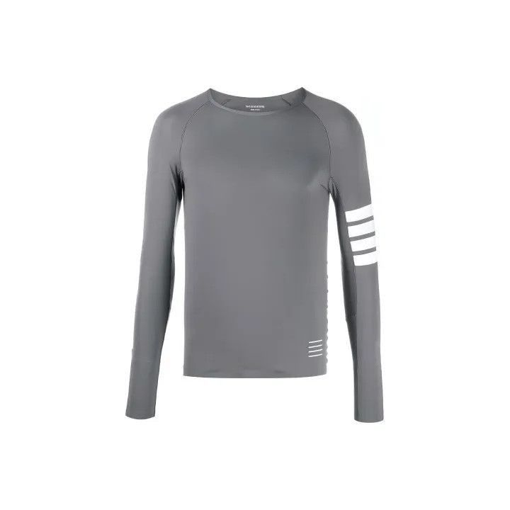Thom Browne Thom Browne Lightweight Long Sleeve Tee Shirt -2507 Size US M / EU 48-50 / 2 - 1 Thumbnail