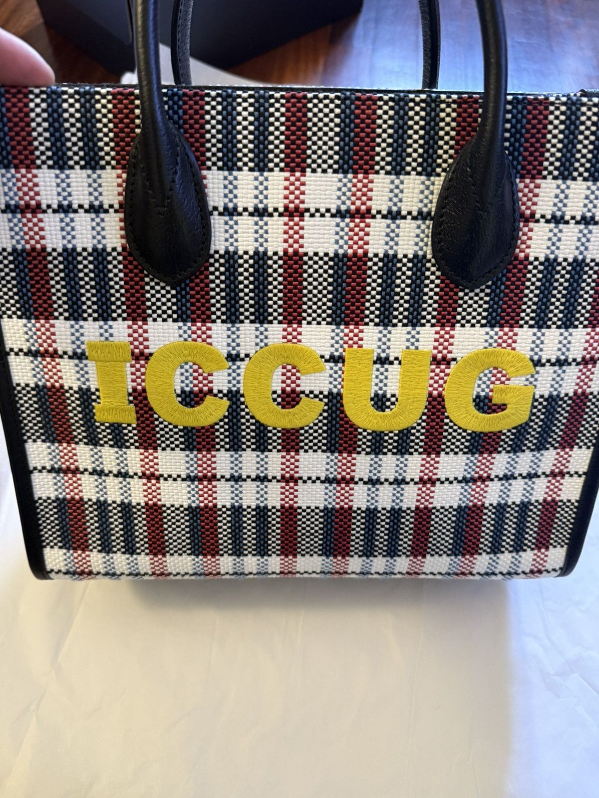 Gucci Gucci ICCUG bag in canvas and leather. Size ONE SIZE - 10 Thumbnail