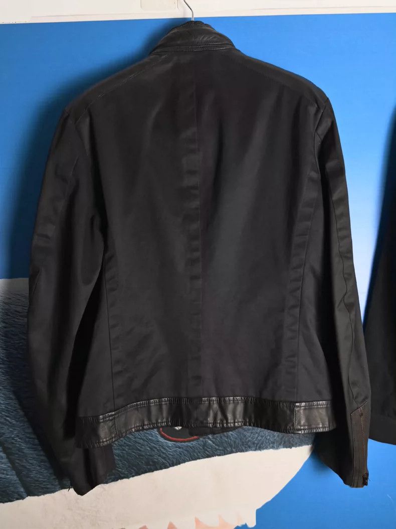 Yohji Yamamoto Yohji Yamamoto Patchwork biker jacket 2505-Nextarrow Size US XL / EU 56 / 4 - 3 Thumbnail