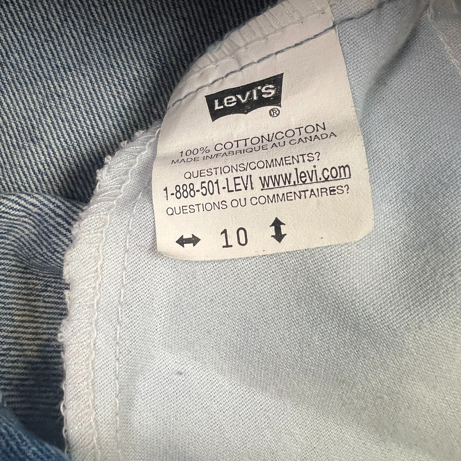 Levi's × Vintage Vintage Levi's Jeans 28x28 Taper Orange Tab 90s Denim Pants Size 28" / US 6 / IT 42 - 10 Thumbnail
