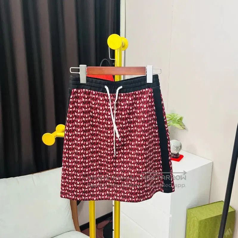 Miu Miu Red Cotton Skirt for Women .
