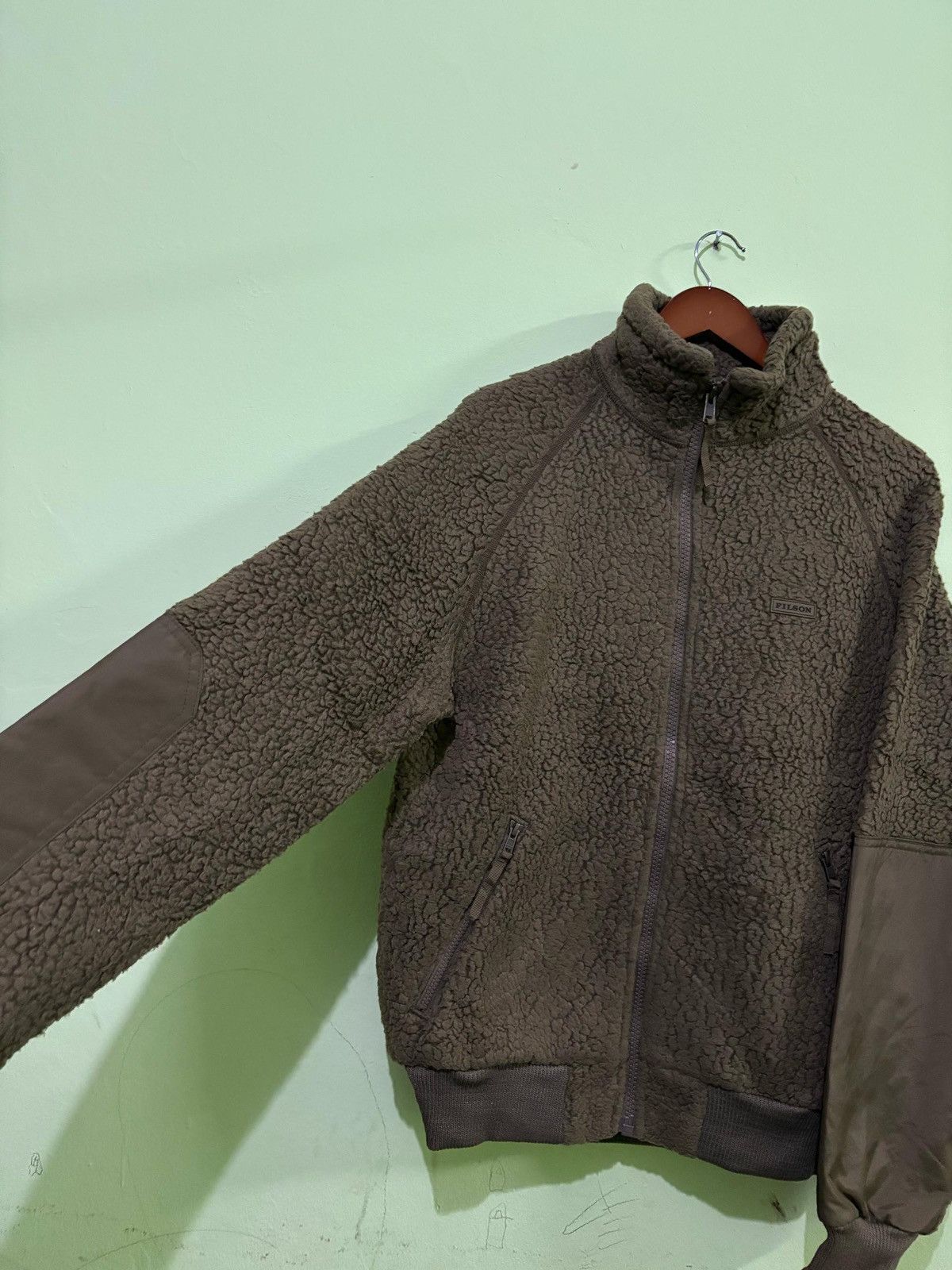 Filson Filson Sherpa Fleece Jacket Military Style Design Size US M / EU 48-50 / 2 - 2 Thumbnail