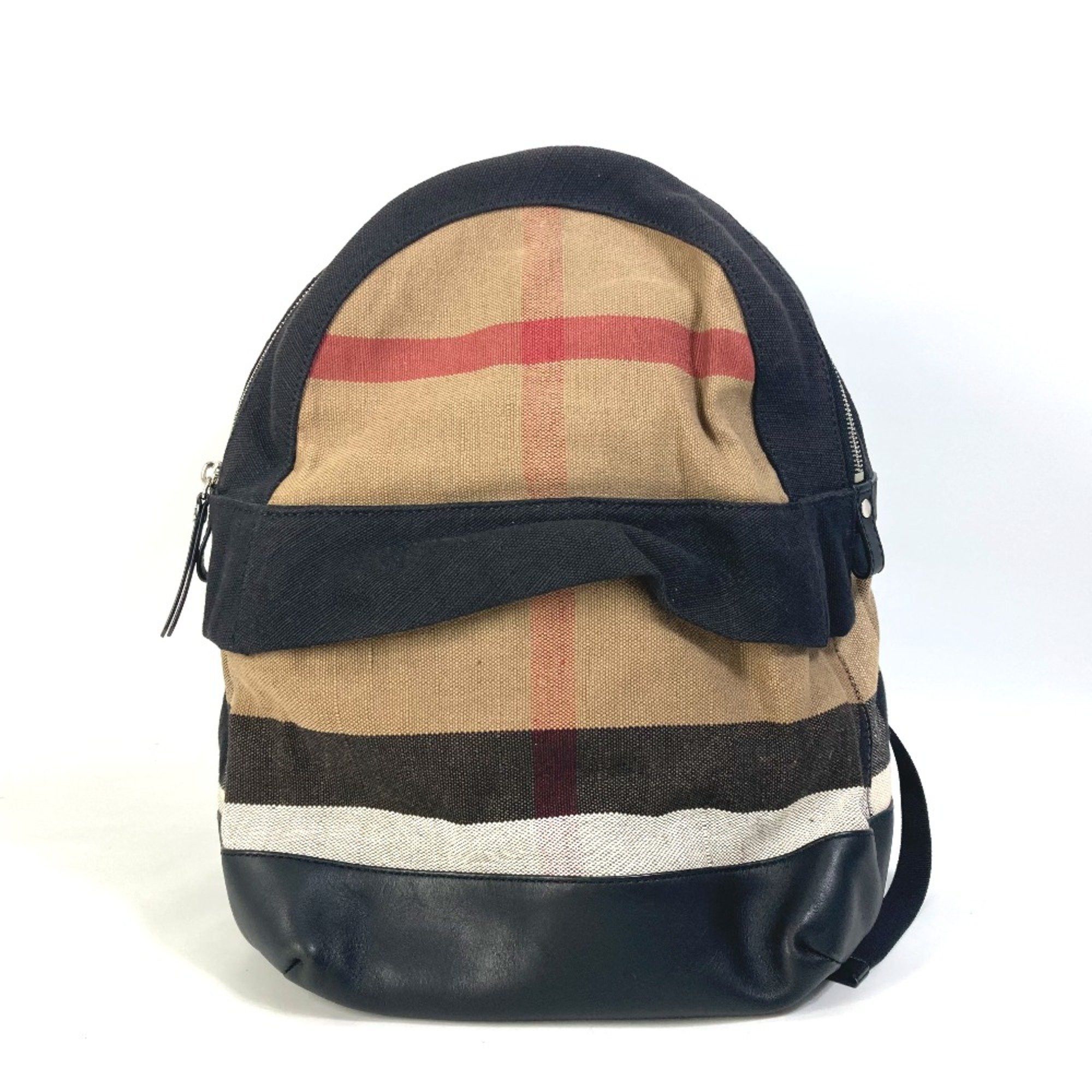 Burberry Burberry 3958527 Backpack Bag Backpack Beige Black Size ONE SIZE - 1 Thumbnail