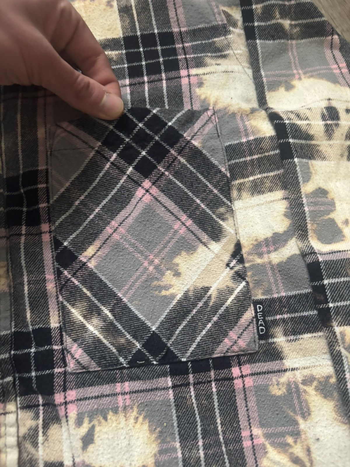 Flatbush Zombies Flatbush Zombies RARE Flannel Shirt Distressed Look A$AP Mob Size US S / EU 44-46 / 1 - 3 Thumbnail