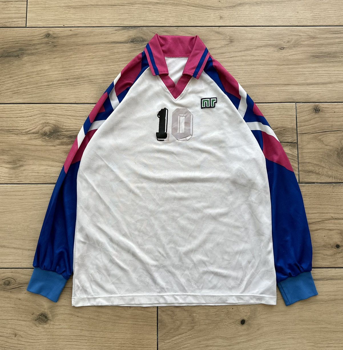 Vintage #10 Ennerre Italy Football Long Sleeve Shirt Men's Size L Size US L / EU 52-54 / 3 - 1 Thumbnail