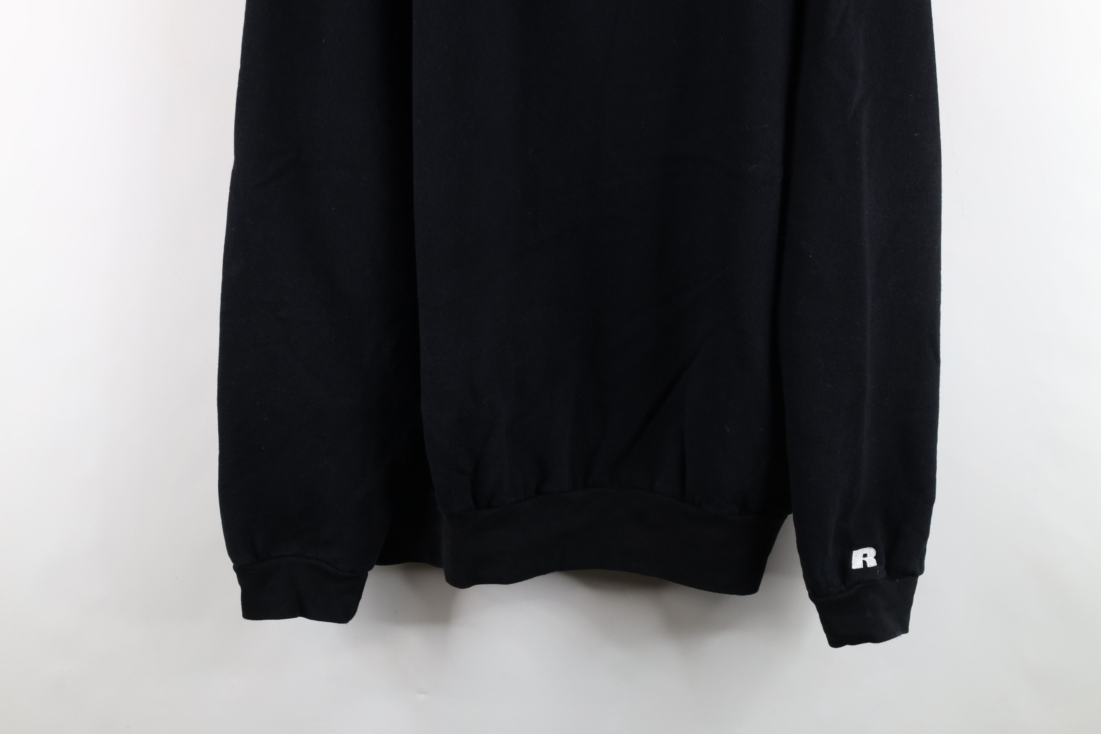 Russell Athletic Vintage 90s Y2K Russell Athletic Crewneck Sweatshirt Black Size US XXL / EU 58 / 5 - 3 Thumbnail