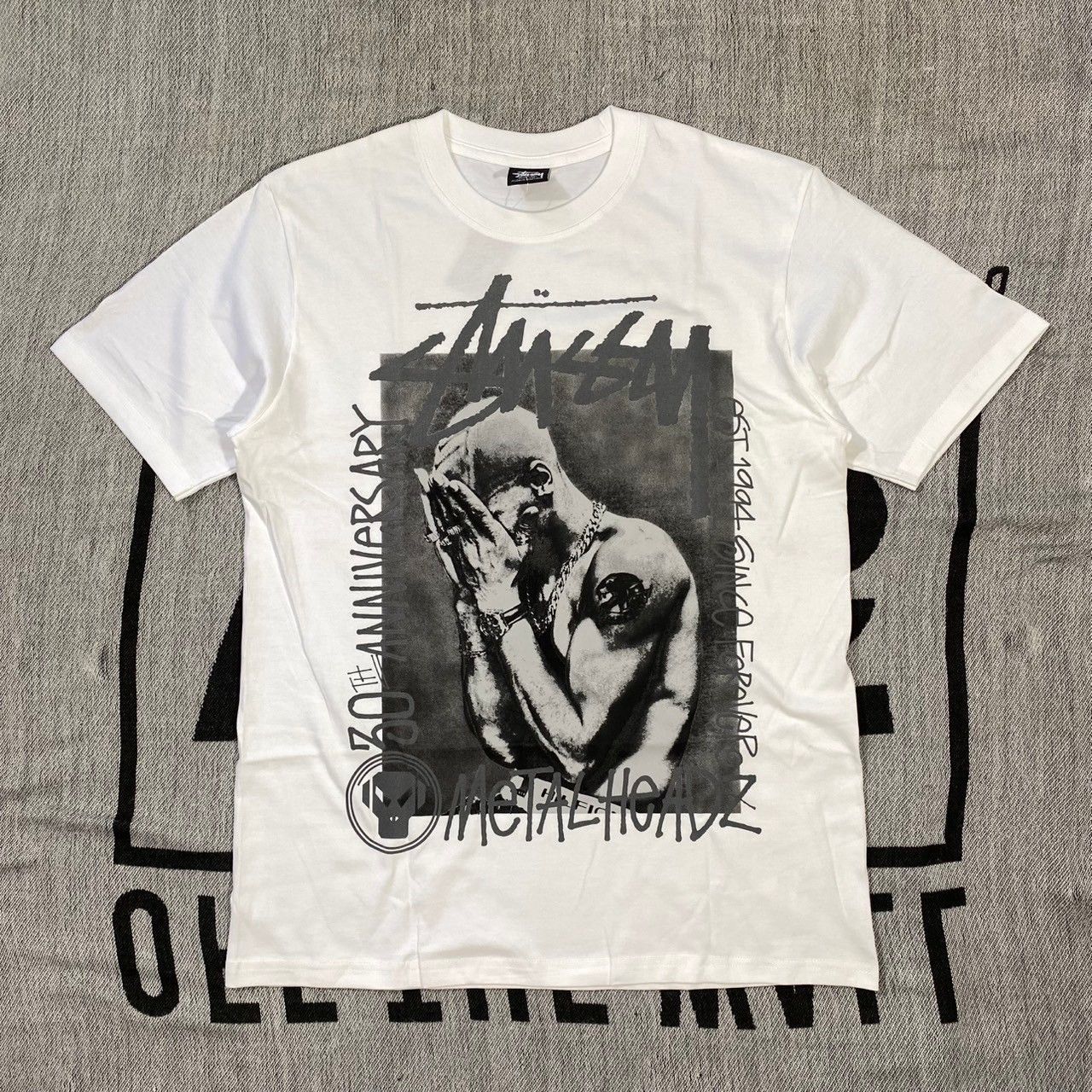 Stussy Stussy Metalheadz Tee Medium Size US M / EU 48-50 / 2 - 2 Thumbnail