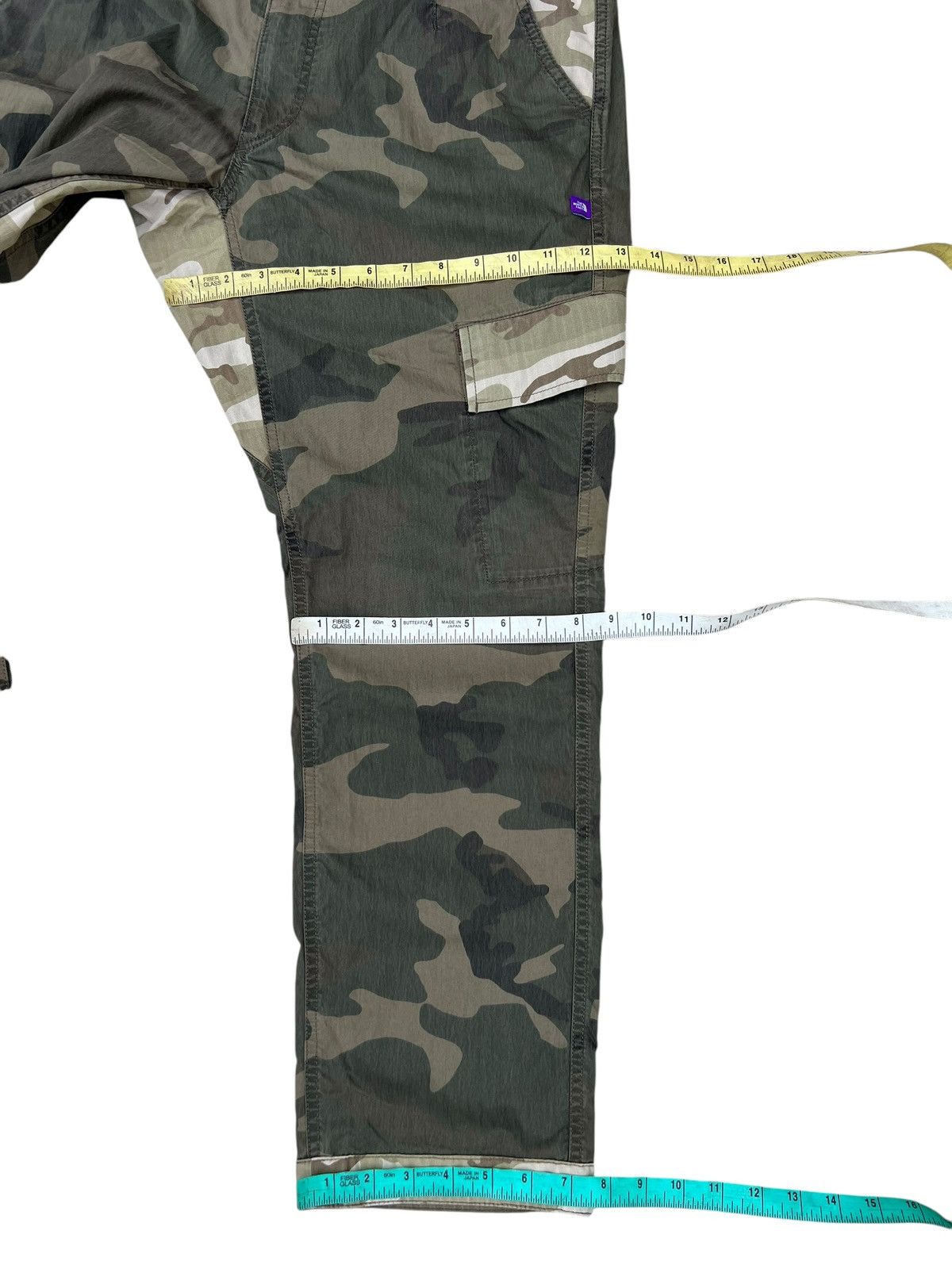 Nanamica × The North Face Purple Label TNF Purple Label Camouflage Cargo Trouser Pant Cropped Size US 33 - 5 Thumbnail