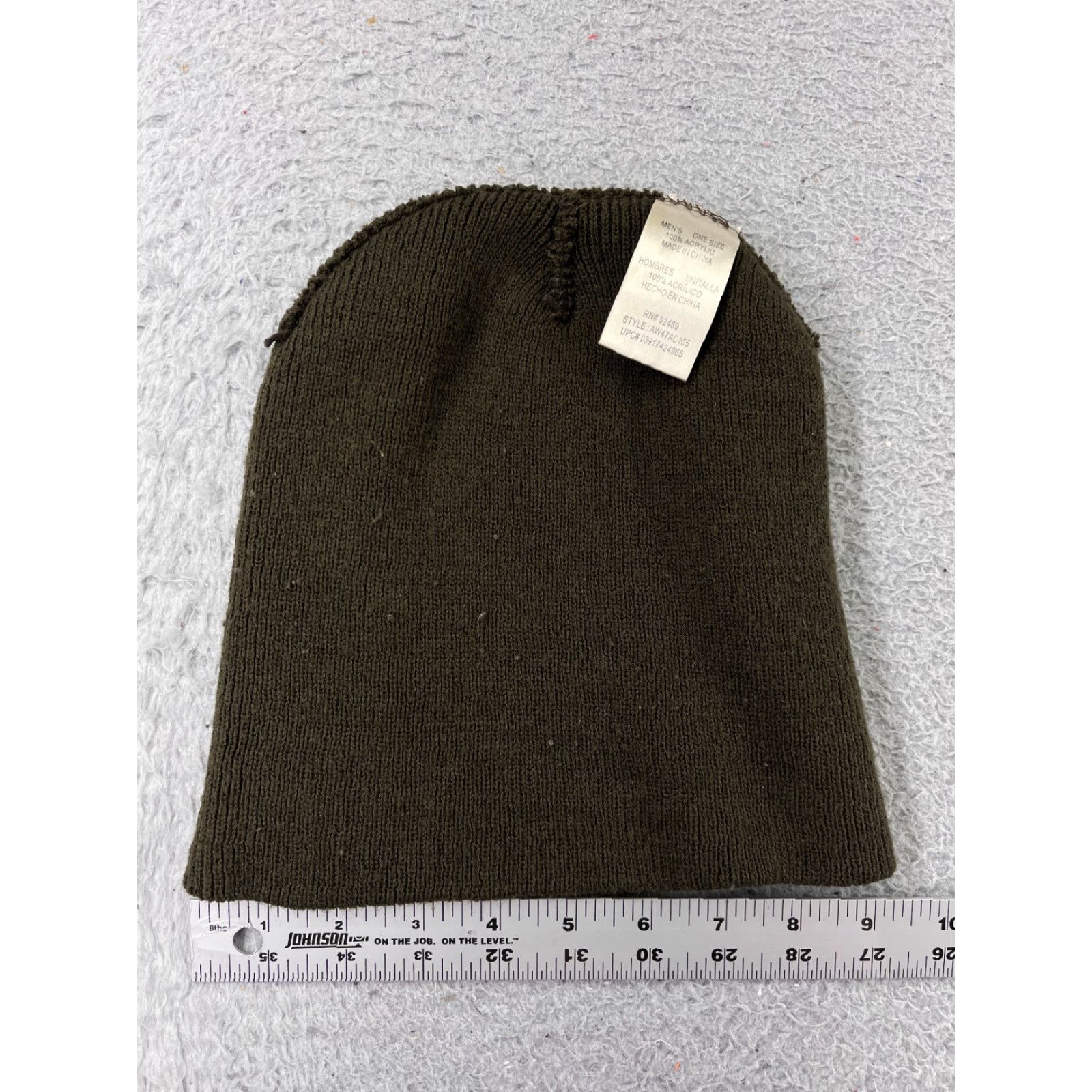 Walmart Walmart Beanie Adult One Size Brown Knit Acrylic Winter Snow Ski Outdoors Mens Size ONE SIZE - 4 Thumbnail