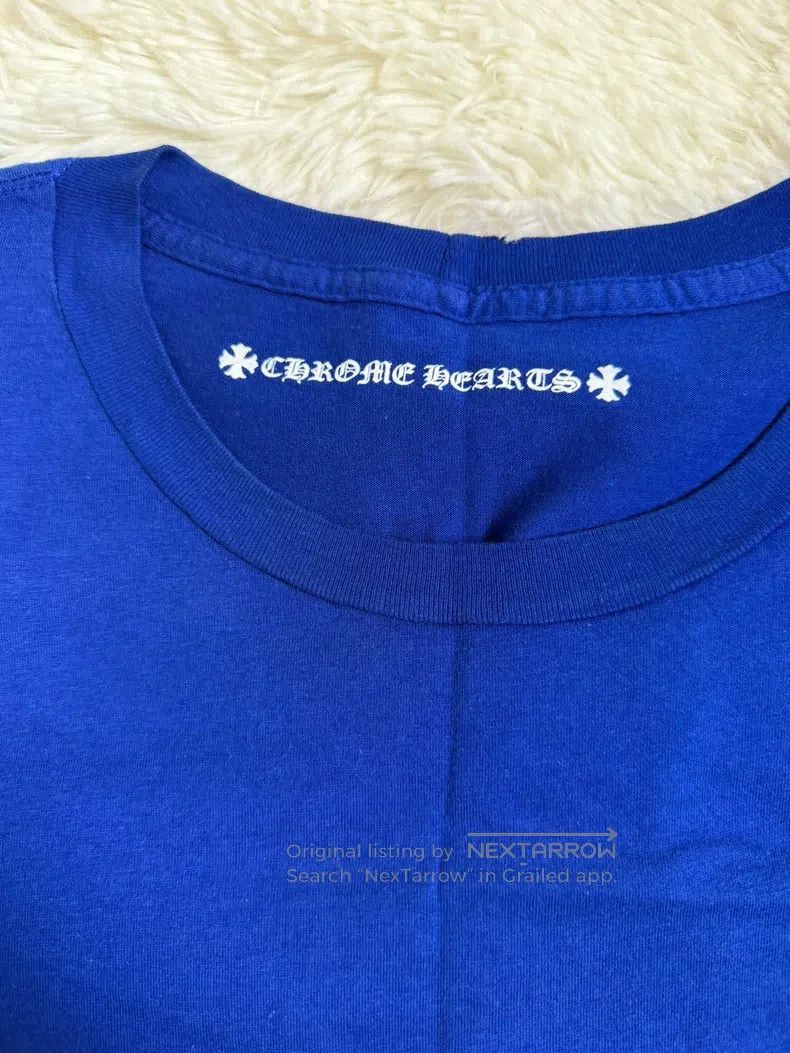 Chrome Hearts CHROME HEARTS Size M Scroll letter Star Royal Blue Short Sl Size US M / EU 48-50 / 2 - 3 Thumbnail