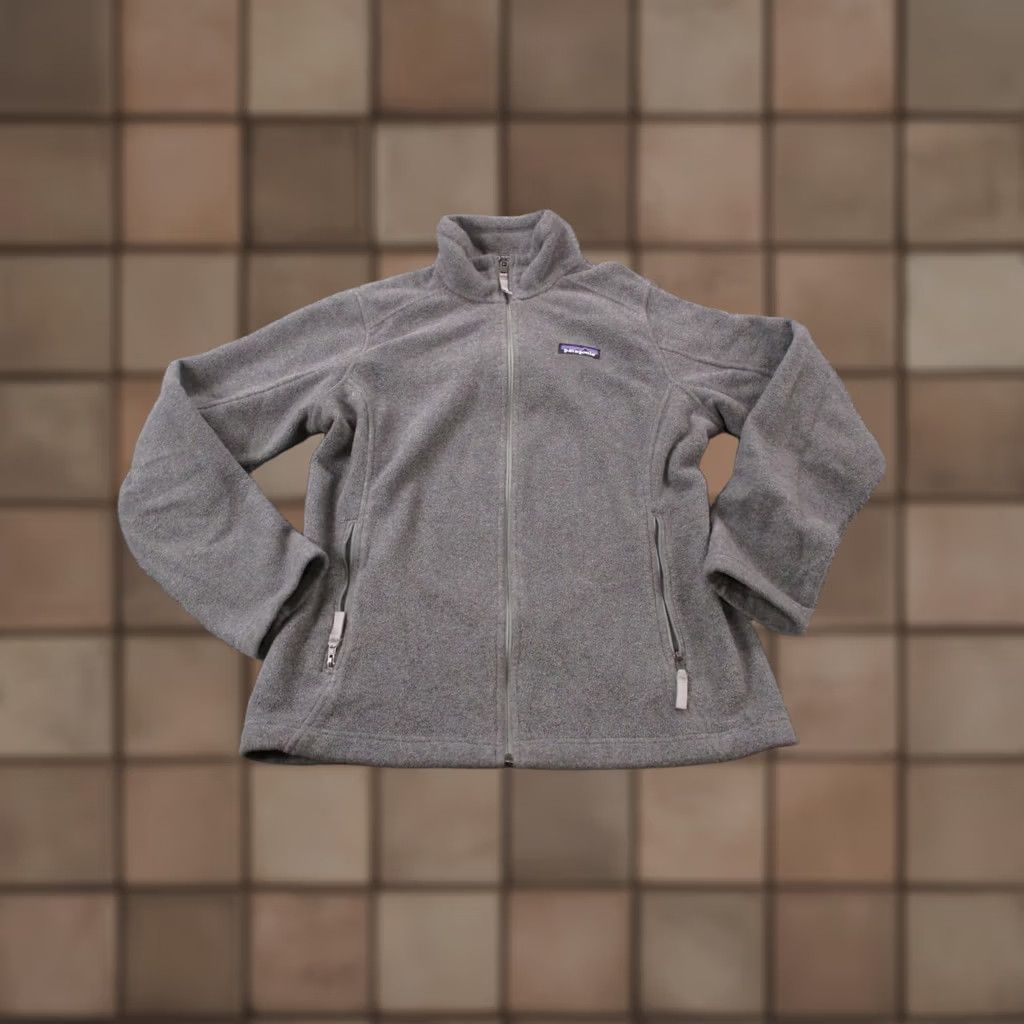 Patagonia Patagonia Jacket Womens M Fleece Outdoor Hiking Classic Synchilla Zip Pockets Gray SSX? Size M / US 6-8 / IT 42-44 - 1 Thumbnail