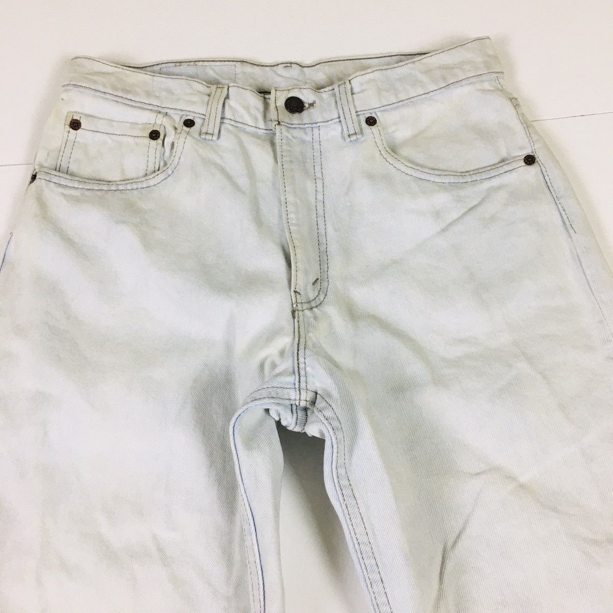 Levi's Vintage 90s Levis 550 Relaxed Fit Tapered Leg Size US 32 / EU 48 - 4 Thumbnail