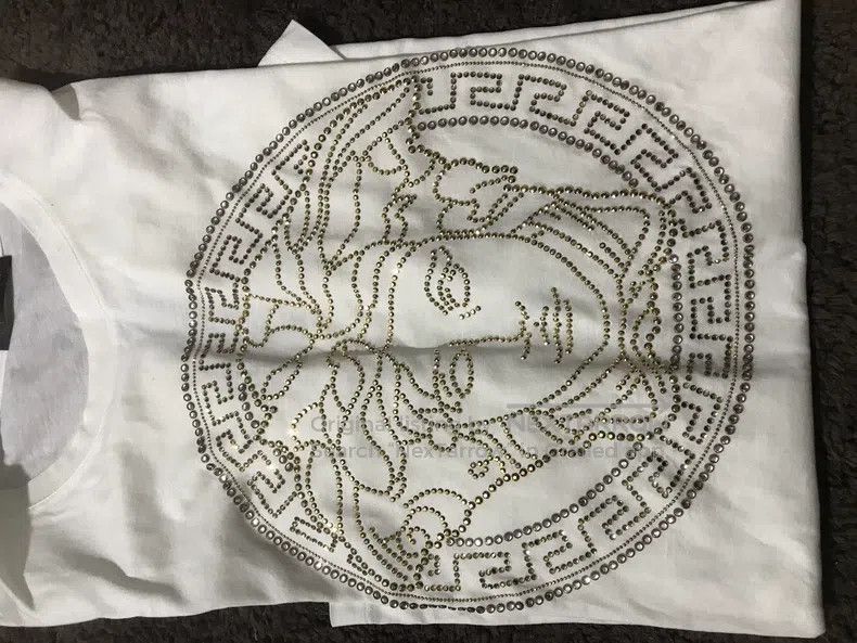 Versace Versace Full of diamond T-shirts Size US M / EU 48-50 / 2 - 5 Thumbnail