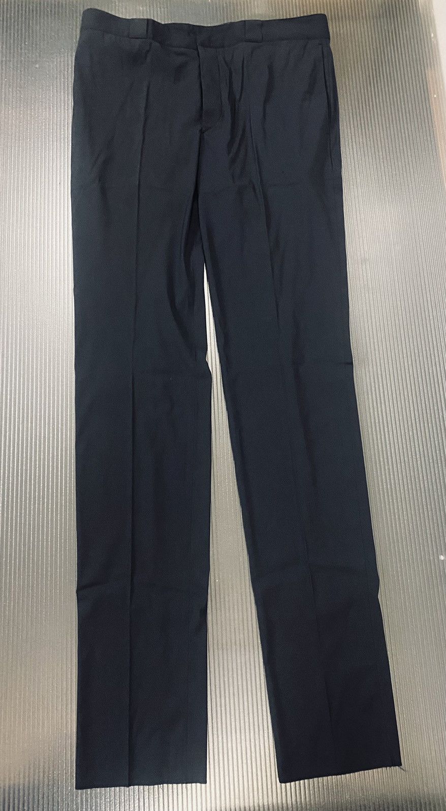 Prada Prada 🇮🇹 Anthracite Wool/Nylon Button Fly Techno Pants 50 NW Size US 34 / EU 50 - 1 Thumbnail