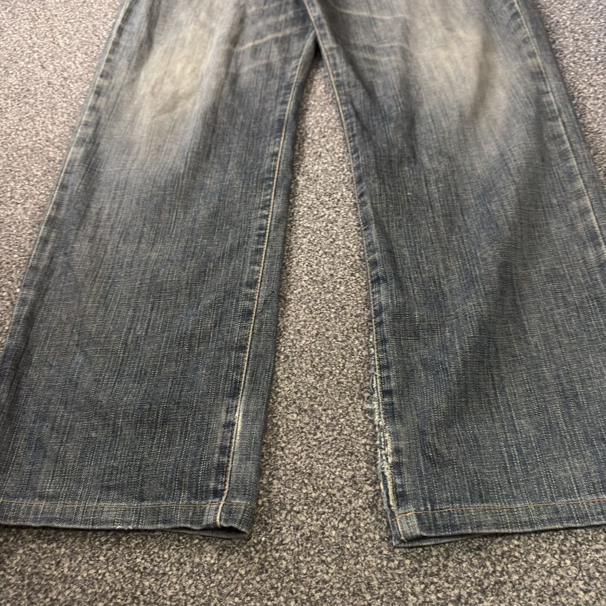 14th Addiction Vintage 90s Edwin 503 Baggy Rusty Japanese Dirty Denim Size US 30 / EU 46 - 7 Thumbnail