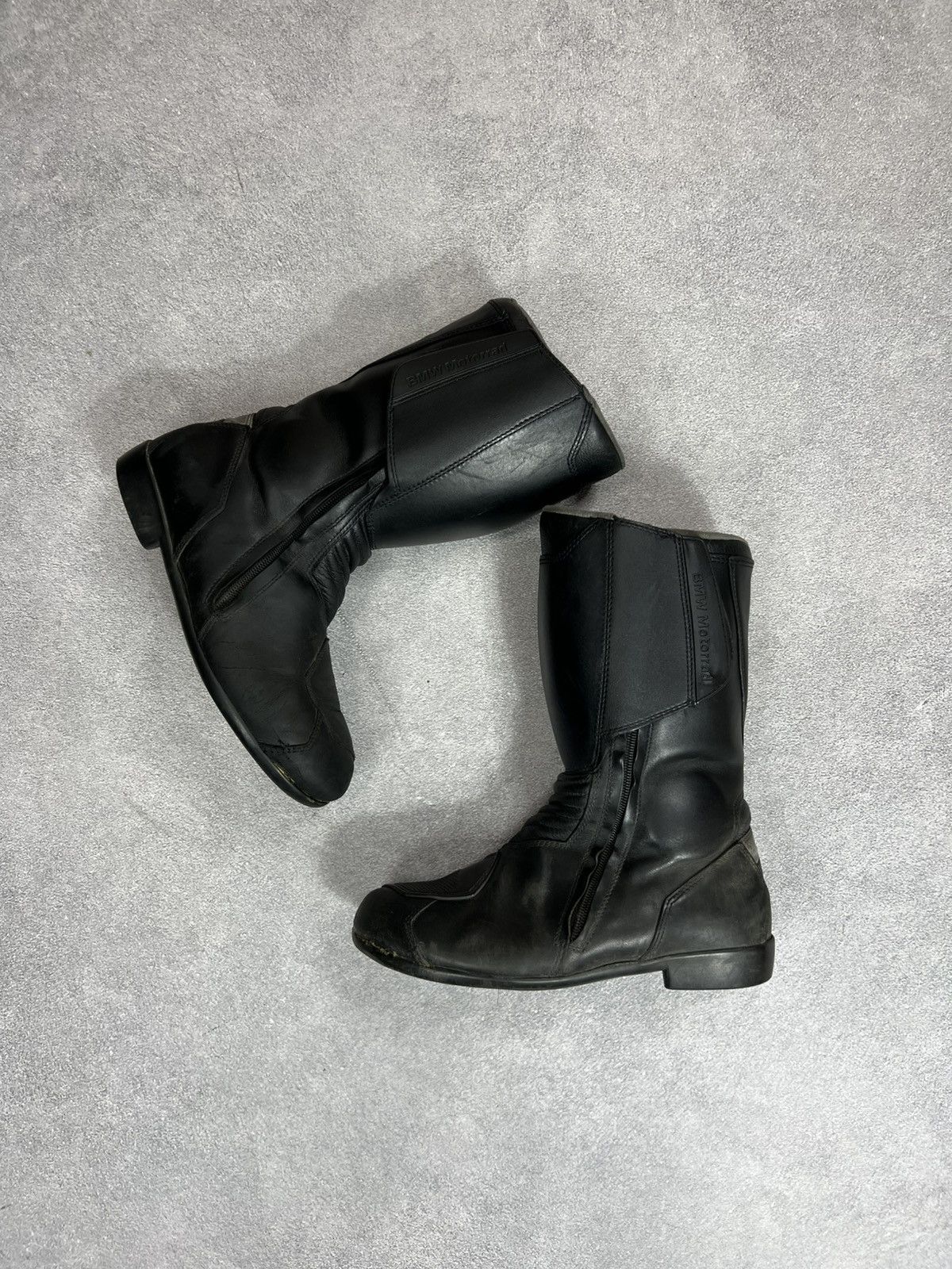 BMW VTG BMW LEATHER GUIDI KMRII STYLE BOOTS Size US 7 / EU 40 - 1 Thumbnail