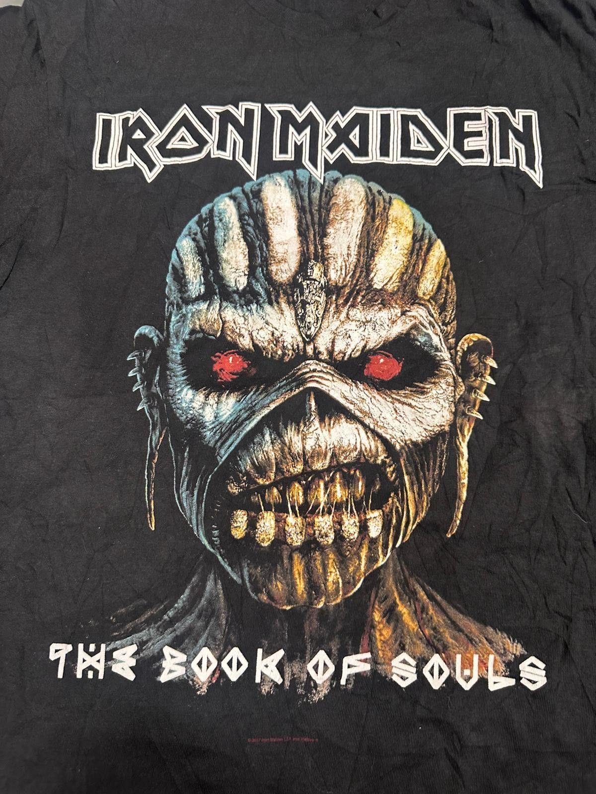 Iron Maiden Iron Maiden The Book of Souls World Tour 2017 T-Shirt Size US M / EU 48-50 / 2 - 3 Thumbnail