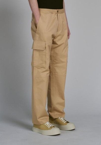 Marni o1f1d3z0725 Cotton Pants in Beige Size US 30 / EU 46 - 2 Thumbnail