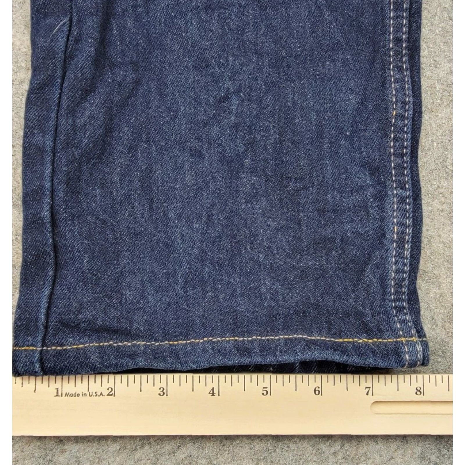 Levi's Levi's 505 Jeans Men 34x34 Dark Wash Straight Size 34 Regular Denim 5-Pocket USA 90s City Classic Size US 34 / EU 50 - 4 Thumbnail