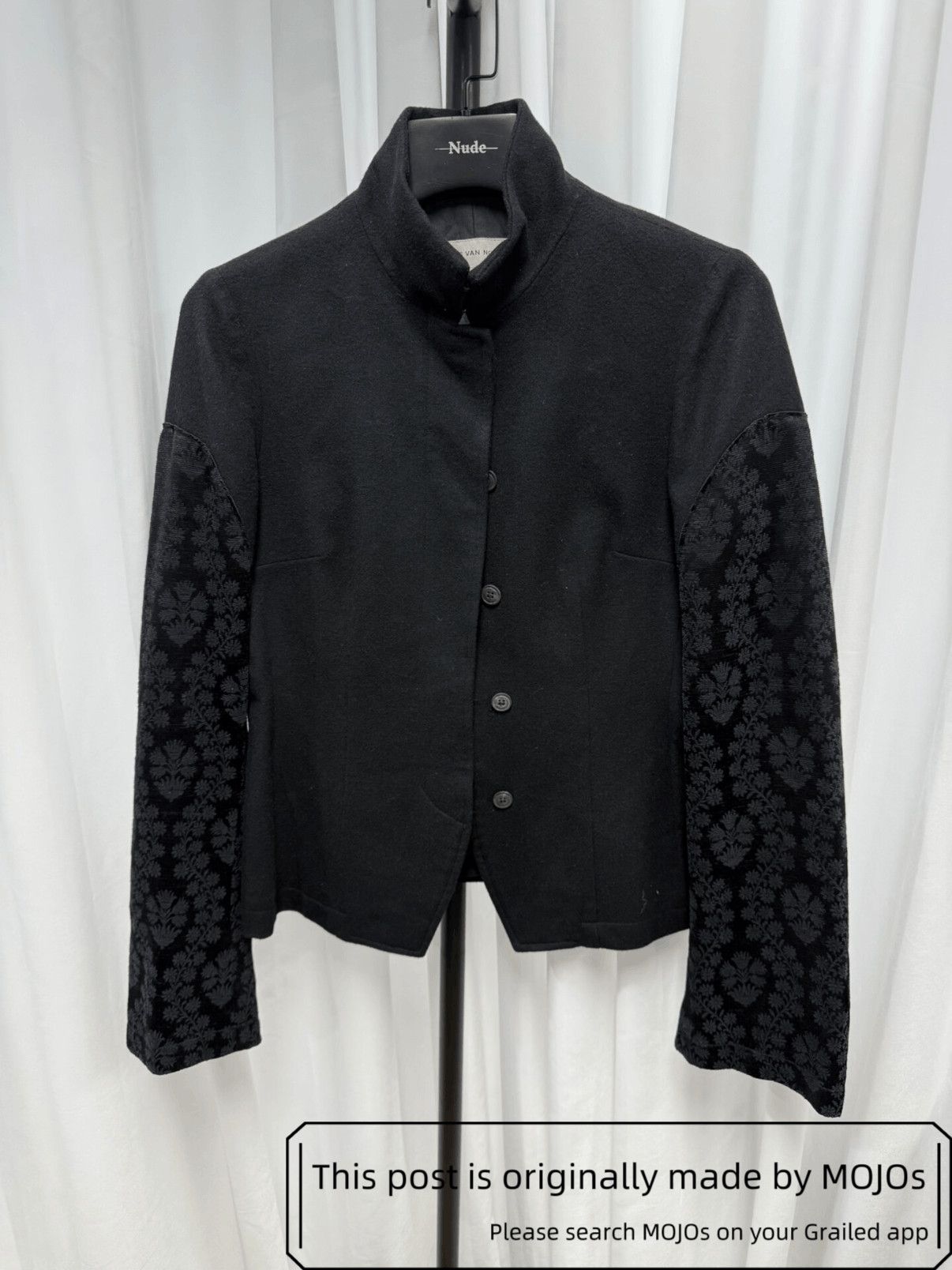 Dries Van Noten Sz 38 Dries Van Noten Flower Sleeves Jacket mojos35 Size US M / EU 48-50 / 2 - 1 Thumbnail