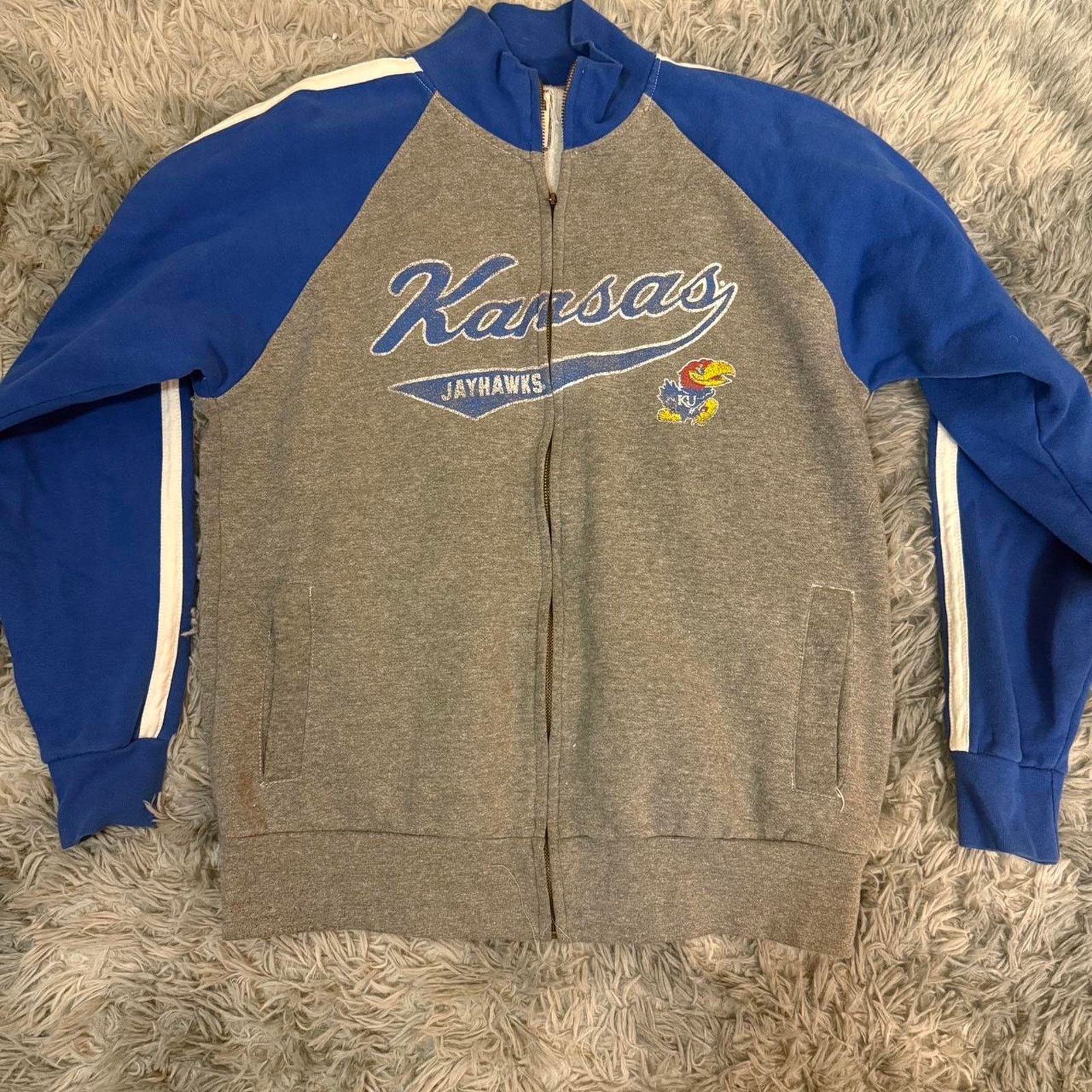 Other Vintage kansas university zip up Size US M / EU 48-50 / 2 - 1 Thumbnail