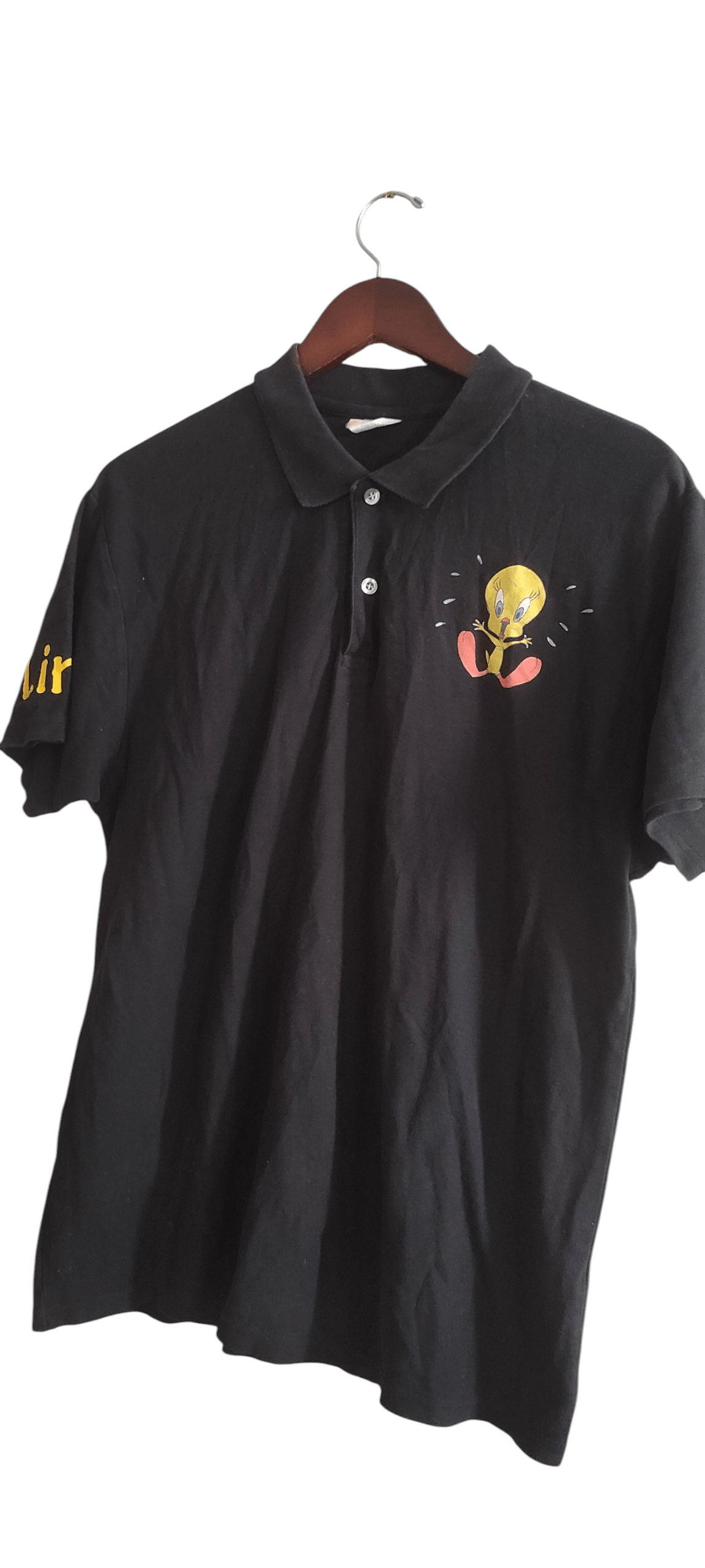 Fruit Of The Loom Tweety Bird Collectible Looney Tunes Mens Polo Shirt Size US M / EU 48-50 / 2 - 3 Thumbnail