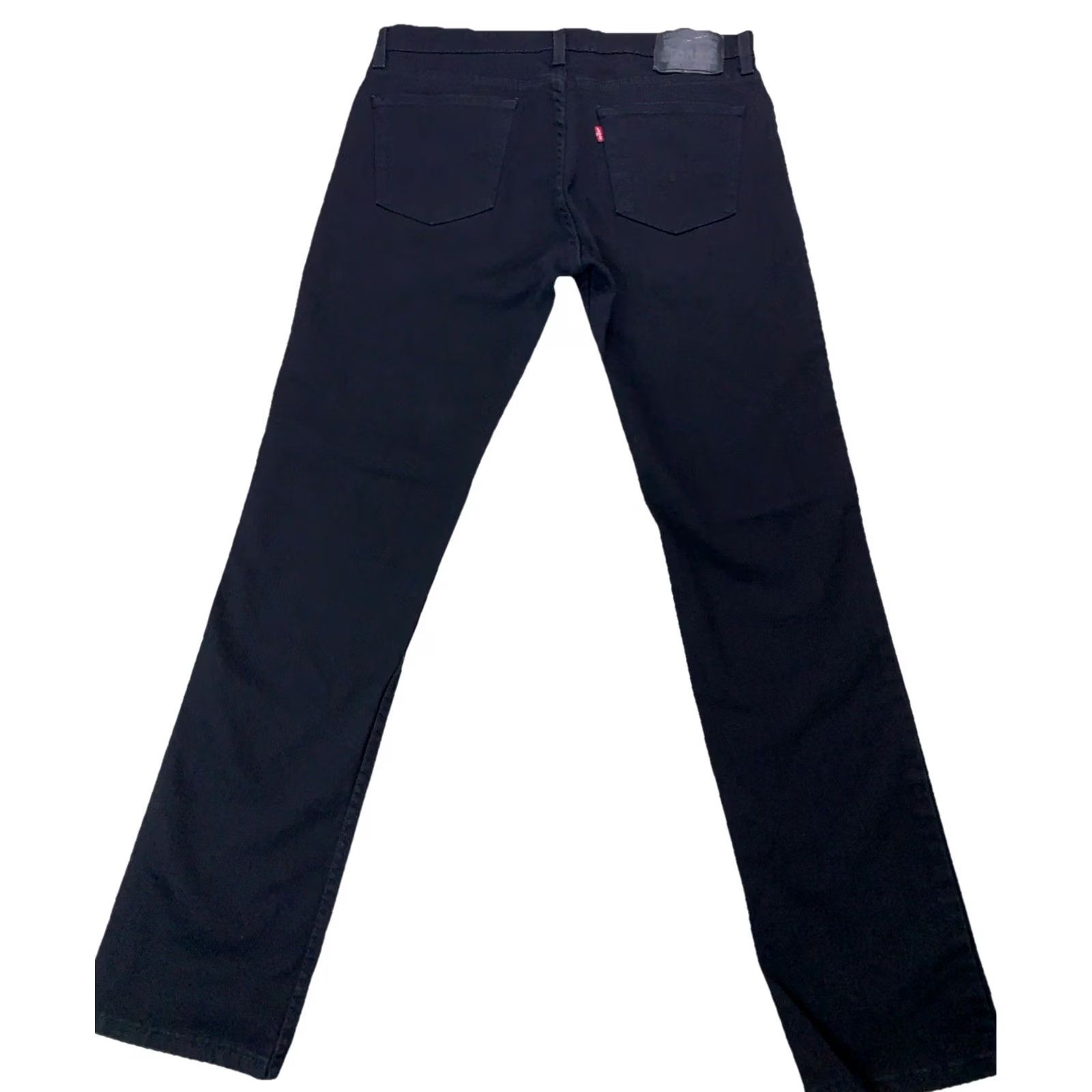 Levi's VINTAGE Levi’s 511 Jeans Men 34x32 Black Denim Tapered Straight 5-Pocket Zip City Mens Size US 34 / EU 50 - 4 Thumbnail