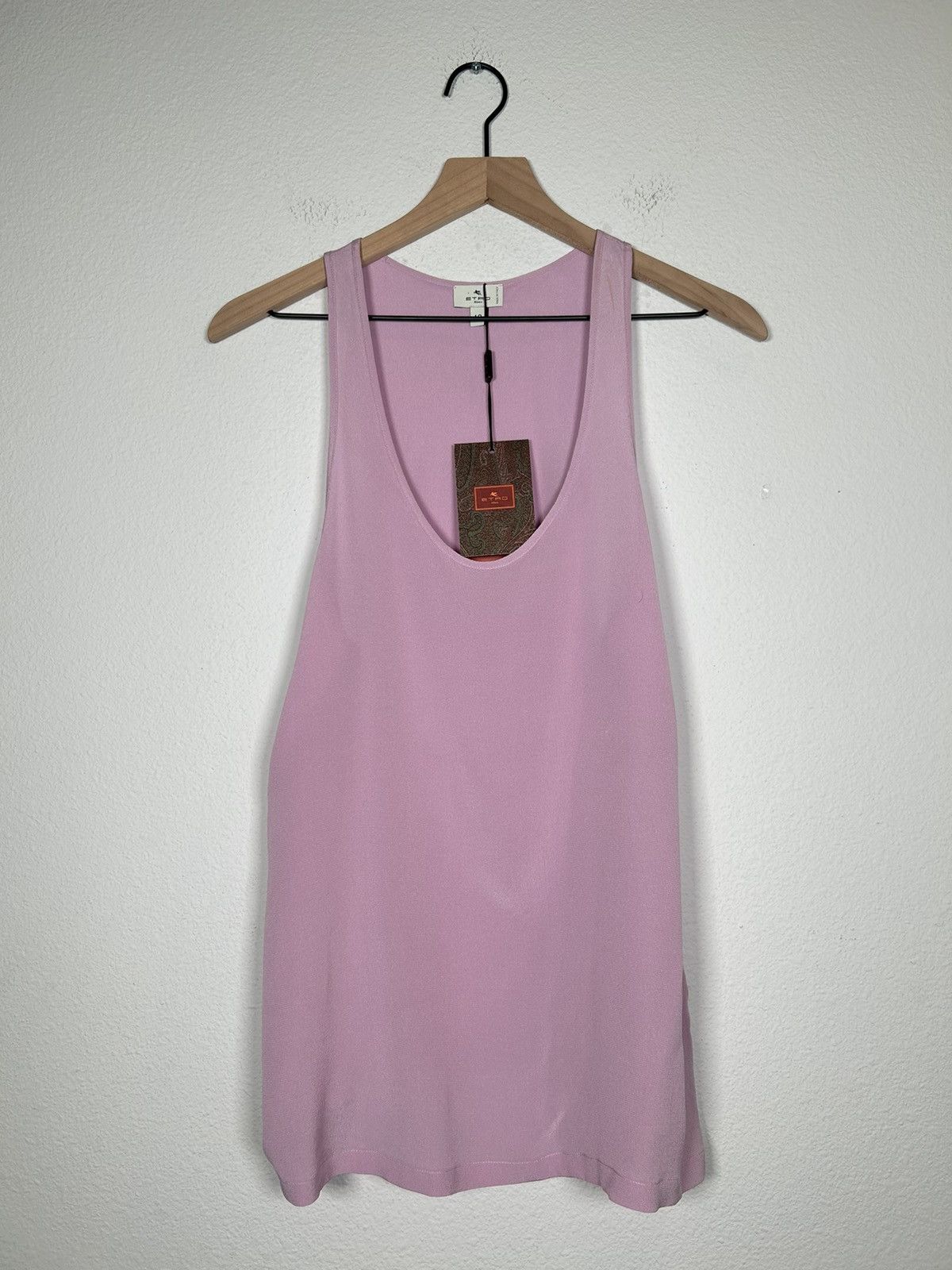 Etro MSRP: $650 Silk Tank Top Size US S / EU 44-46 / 1 - 1 Thumbnail