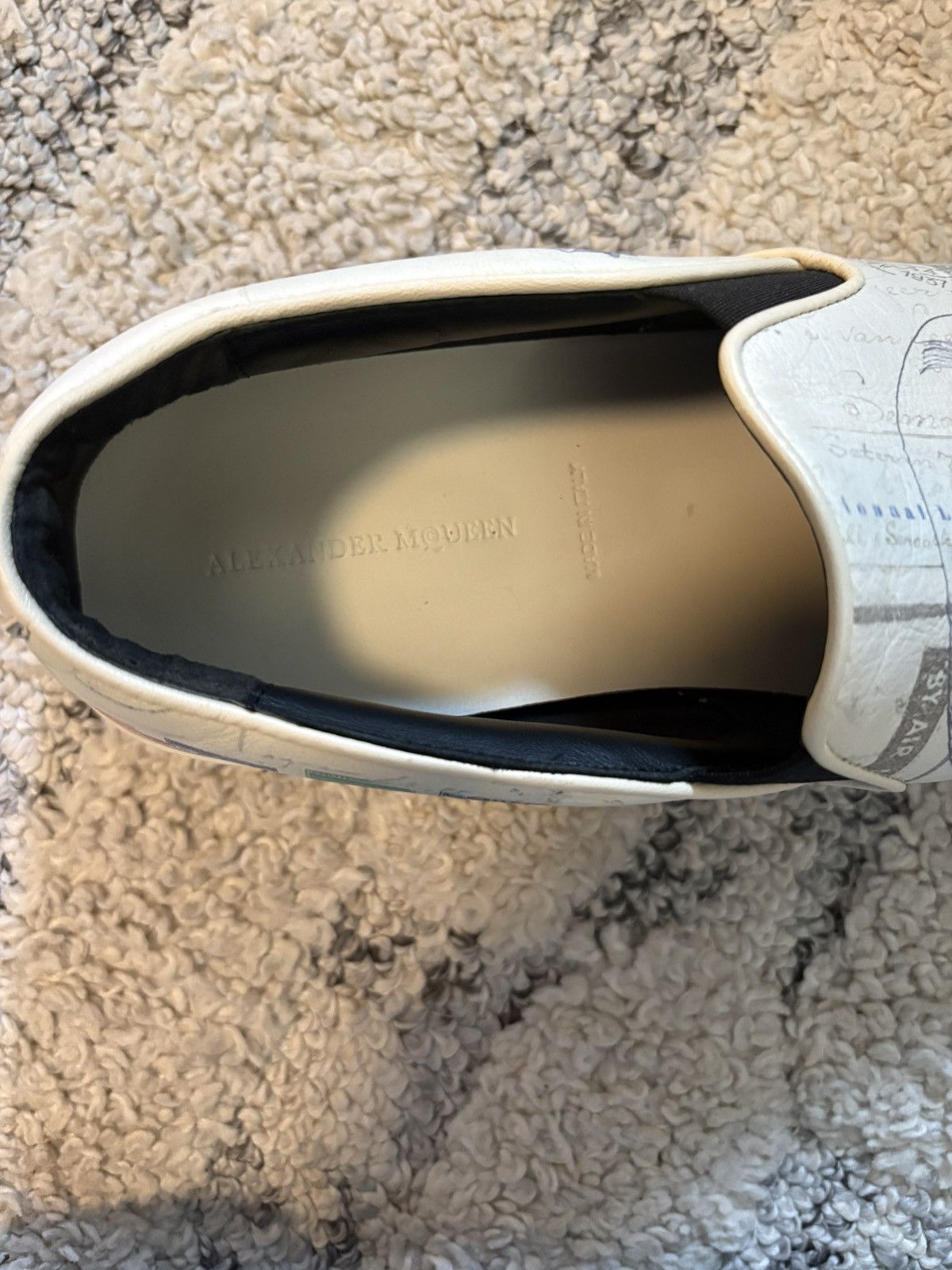 Alexander McQueen 2017 Alexander McQueen Letters from India sneakers Size US 8.5 / EU 41-42 - 7 Thumbnail