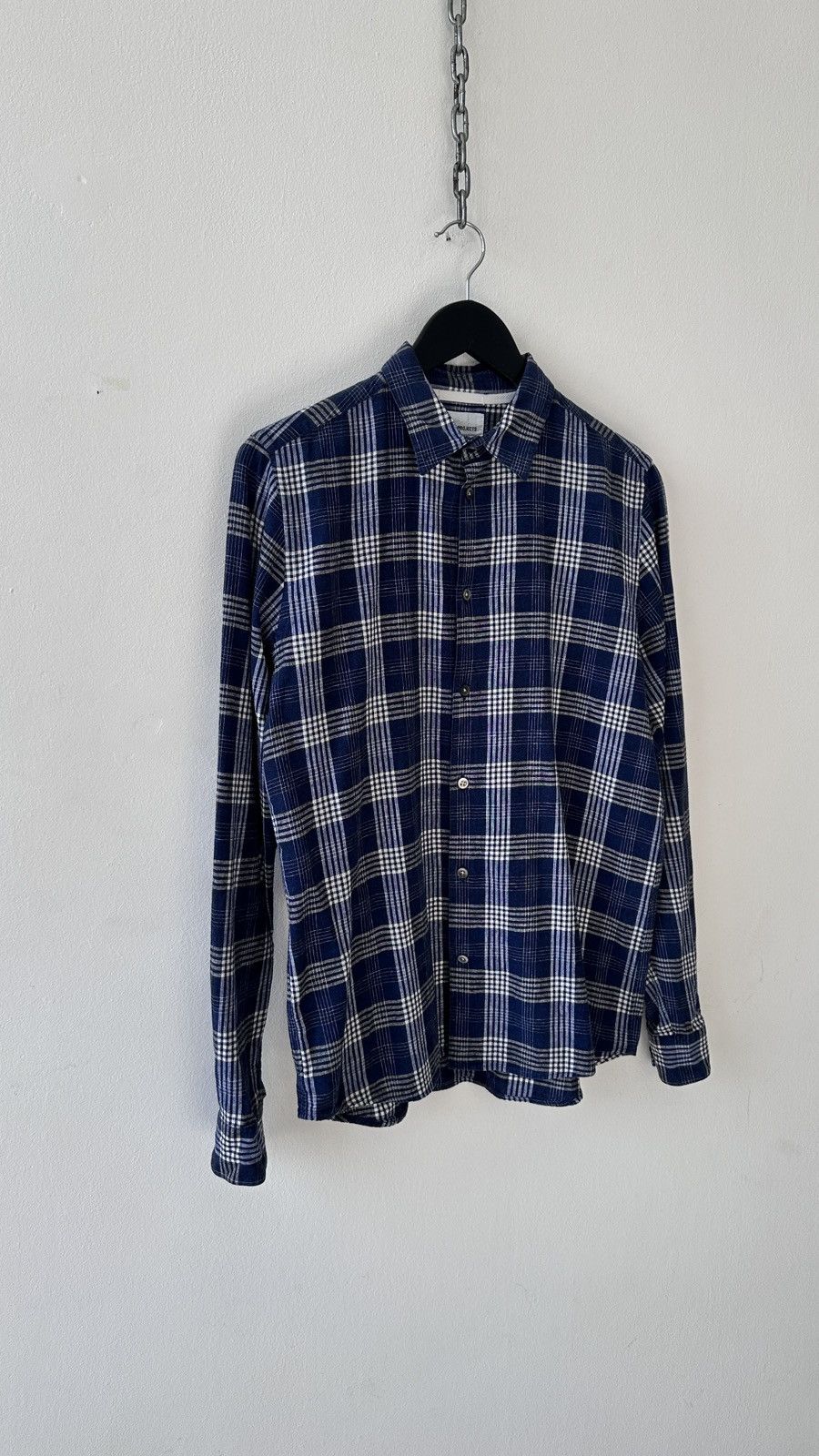 Norse Projects NORSE PROJECTS Blue Plaid Shirt S Button Down Long Sleeve Size US S / EU 44-46 / 1 - 2 Thumbnail