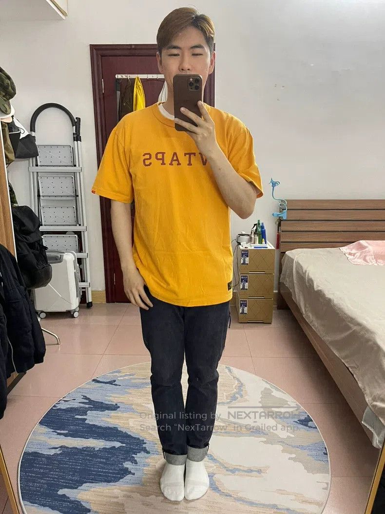 Wtaps Wtaps Yellow T-shirt Size US M / EU 48-50 / 2 - 2 Thumbnail