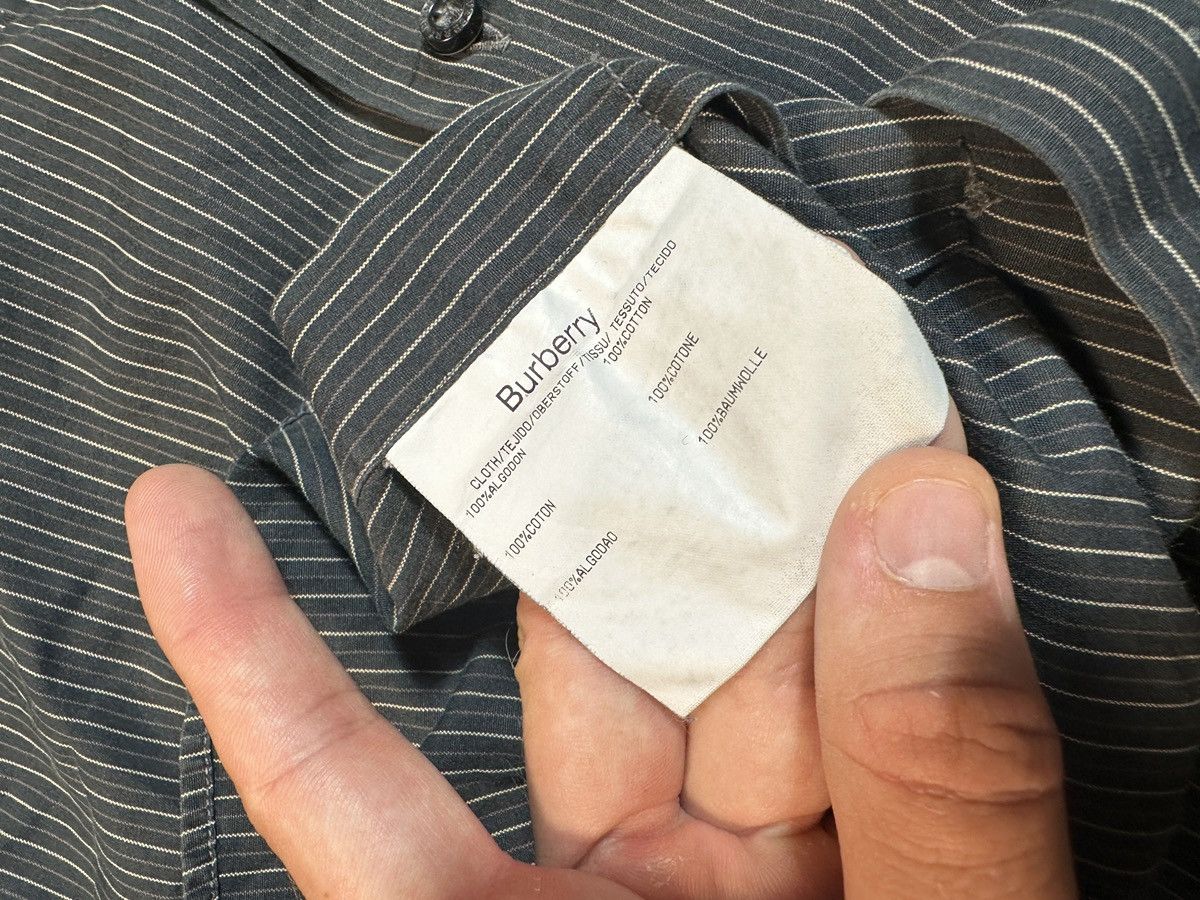 Burberry Vintage Burberry Luxury Button Up Shirts Streetwear Rare XXL Size US XXL / EU 58 / 5 - 5 Thumbnail