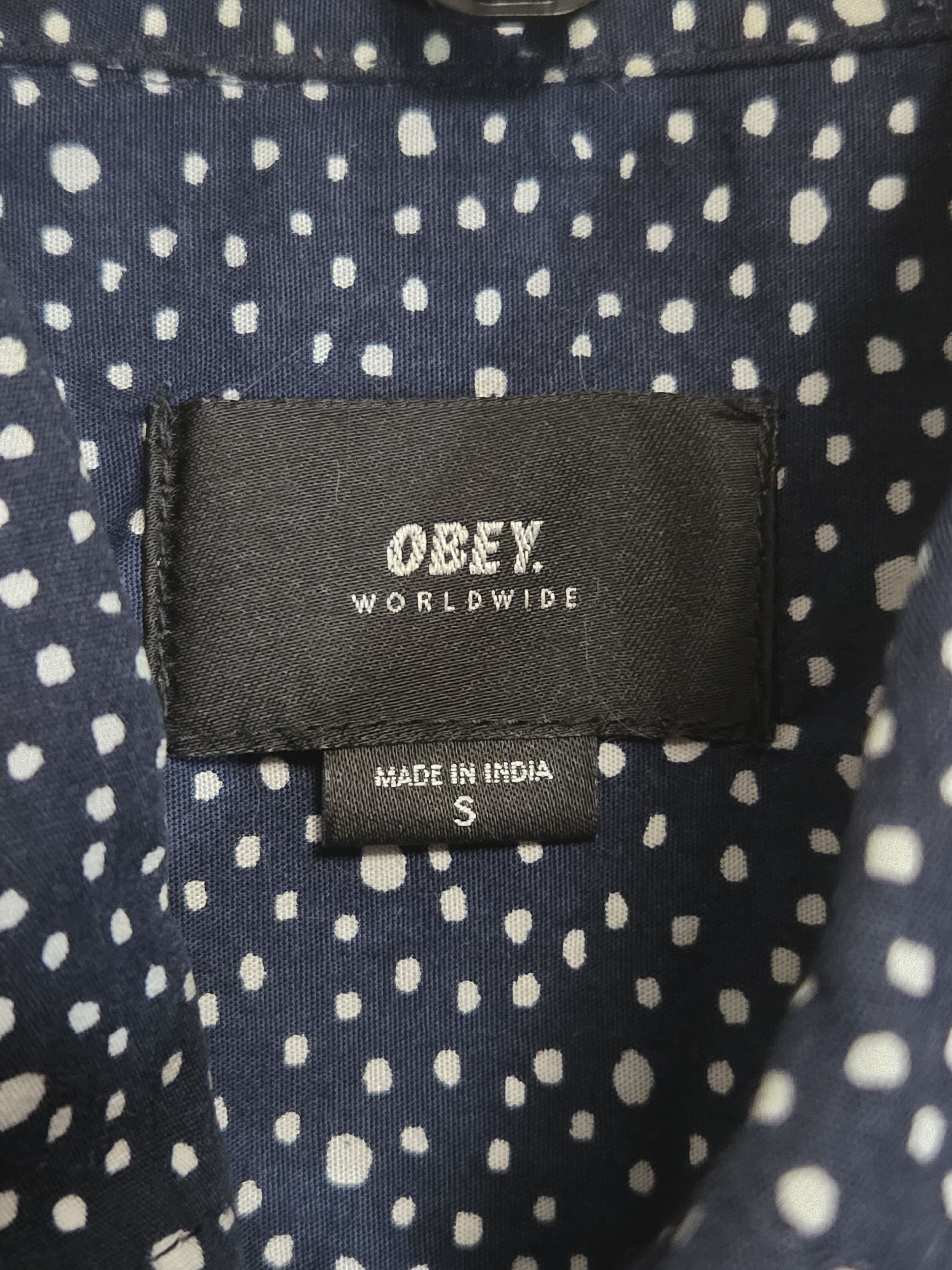 Obey Obey Dots Button Up Size US S / EU 44-46 / 1 - 3 Thumbnail