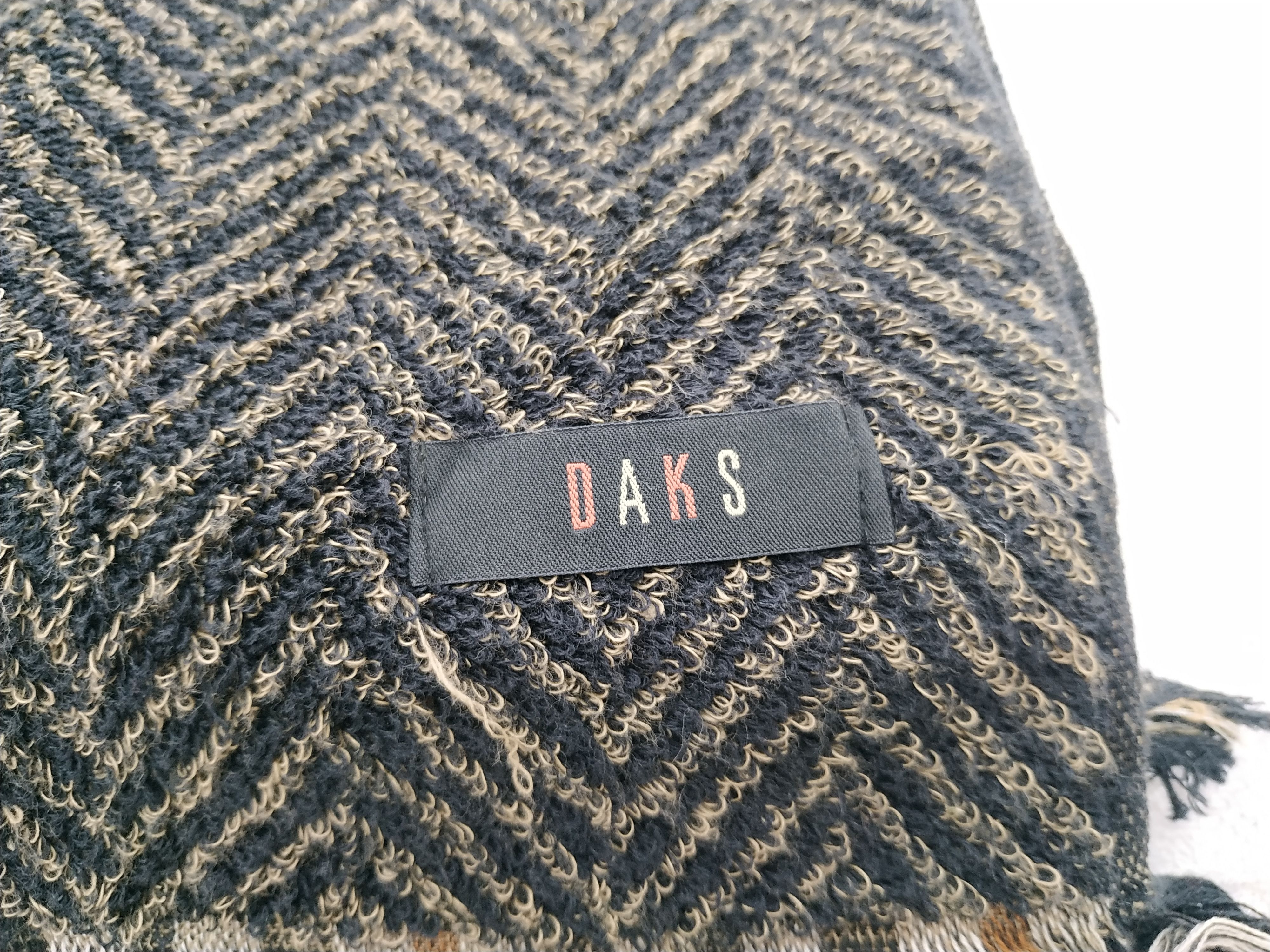 DAKS Vintage Daks Scarf/Muffler/Neckwear MF044 Size ONE SIZE - 5 Thumbnail