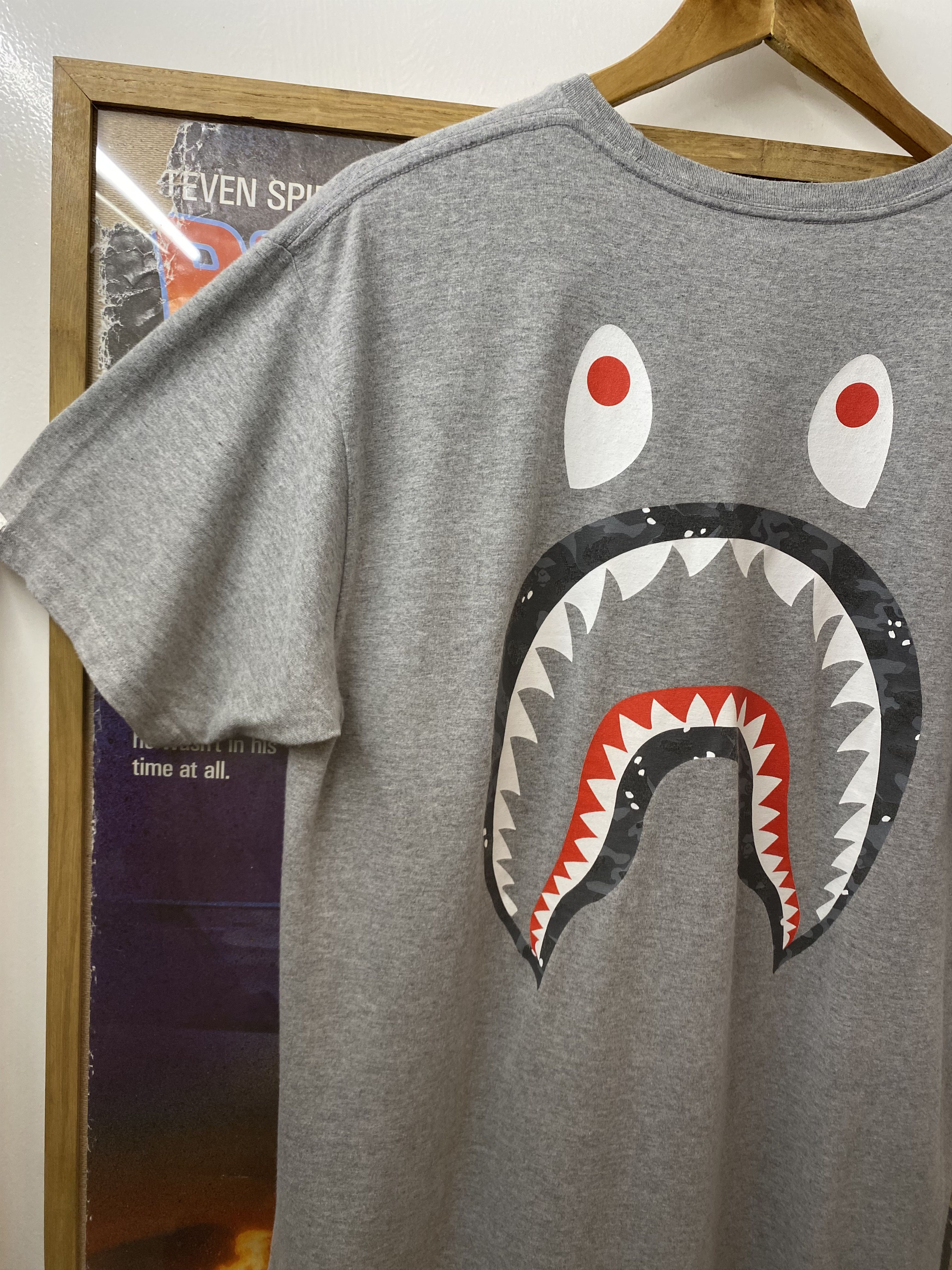 Bape × Stussy FW2013 Bape x Stussy Ill Collaboration Shark T Shirt Size US M / EU 48-50 / 2 - 3 Thumbnail