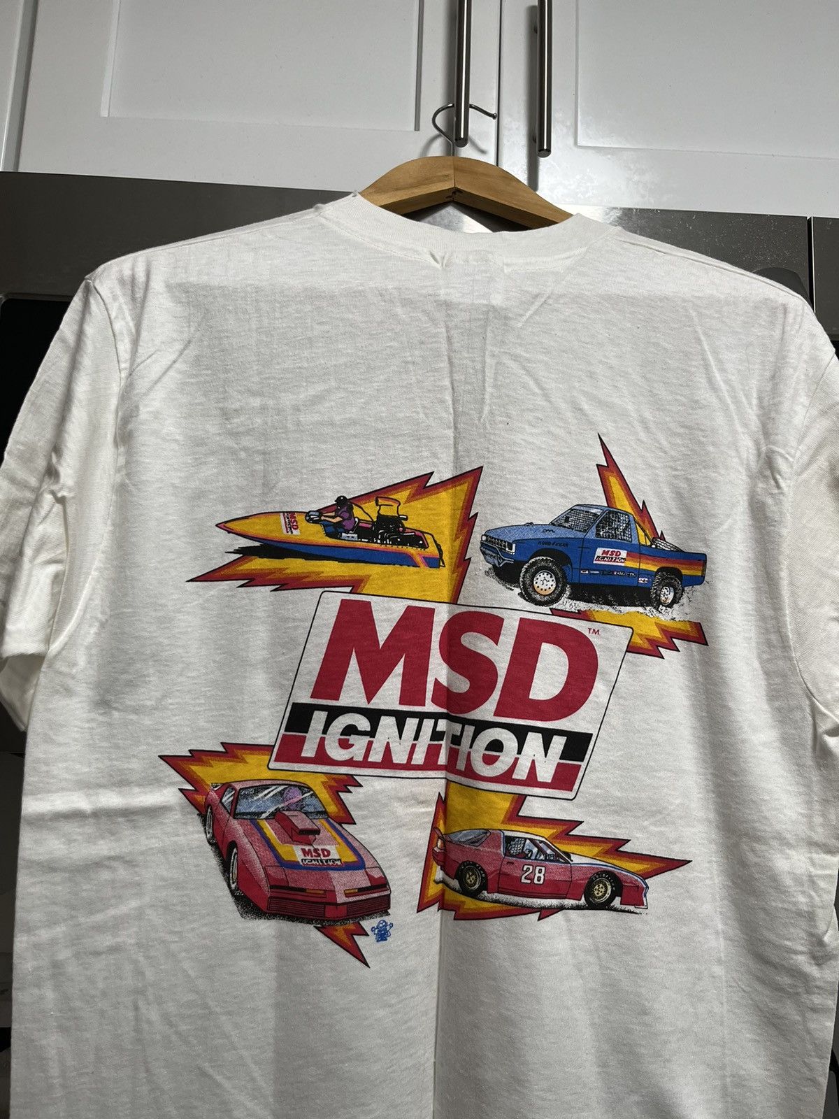 Made In Usa × Tee Shirt × Vintage Vintage 80’s MSD Ignition The Firing ...