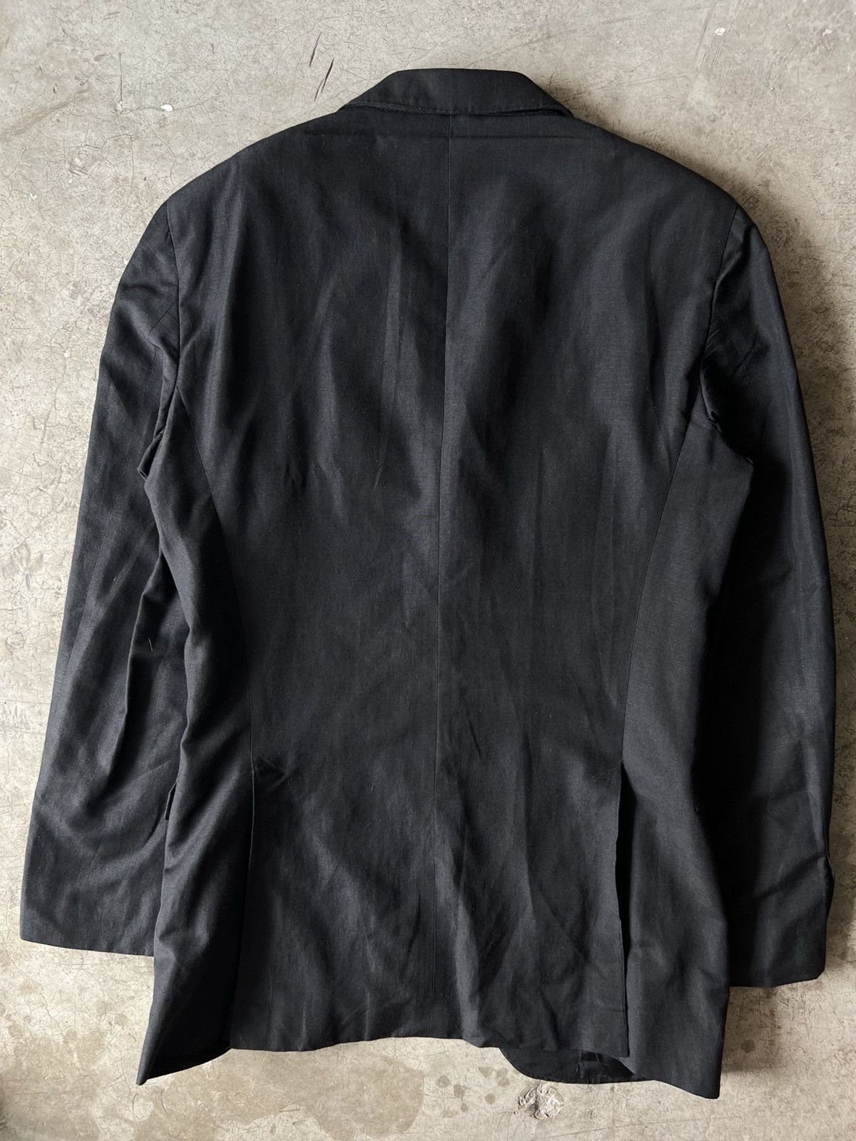 Gucci Gucci - Tom Ford - Linen Blazer Jacket Size 48R - 9 Thumbnail