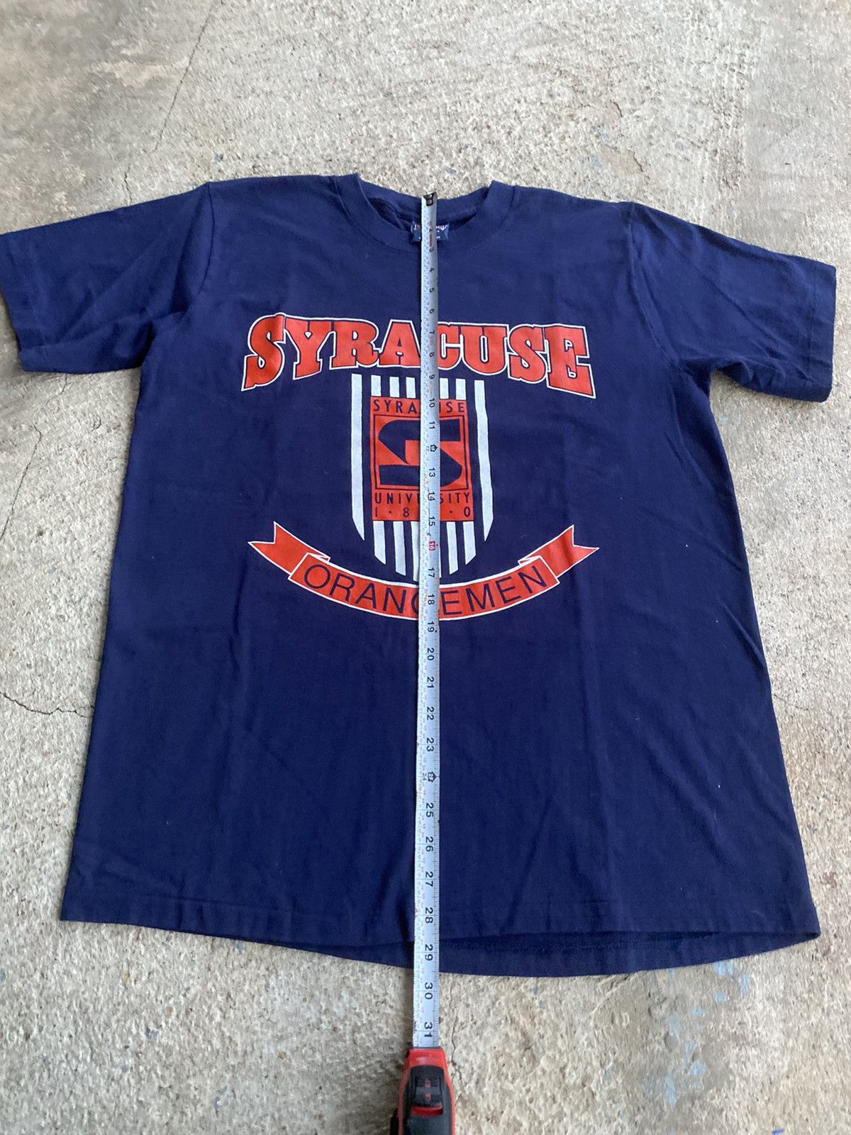 Vintage Vintage 90’s Syracuse Orangeman NCAA Shirt Size US L / EU 52-54 / 3 - 8 Thumbnail